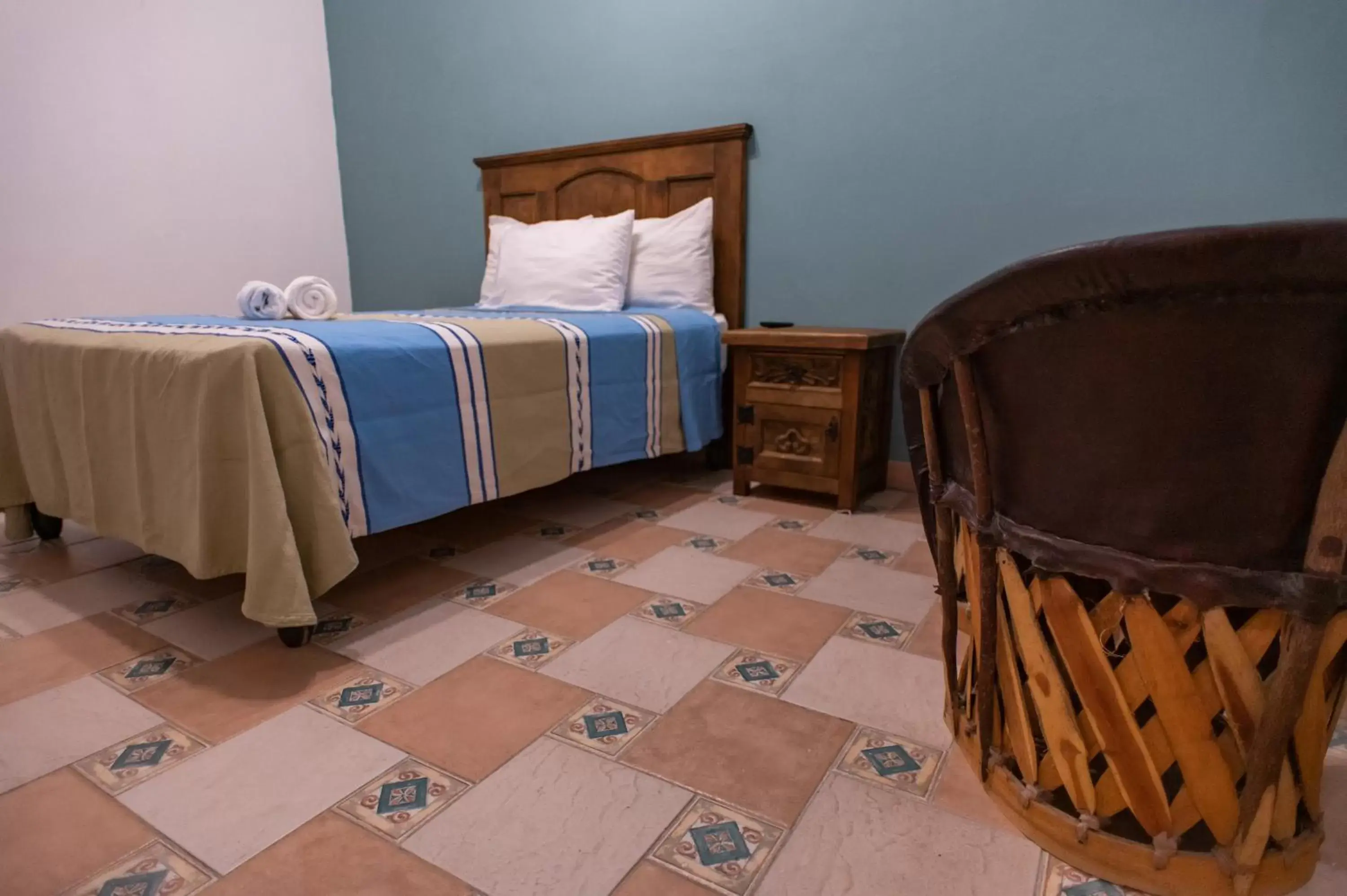 Bedroom, Bed in Posada San Miguelito