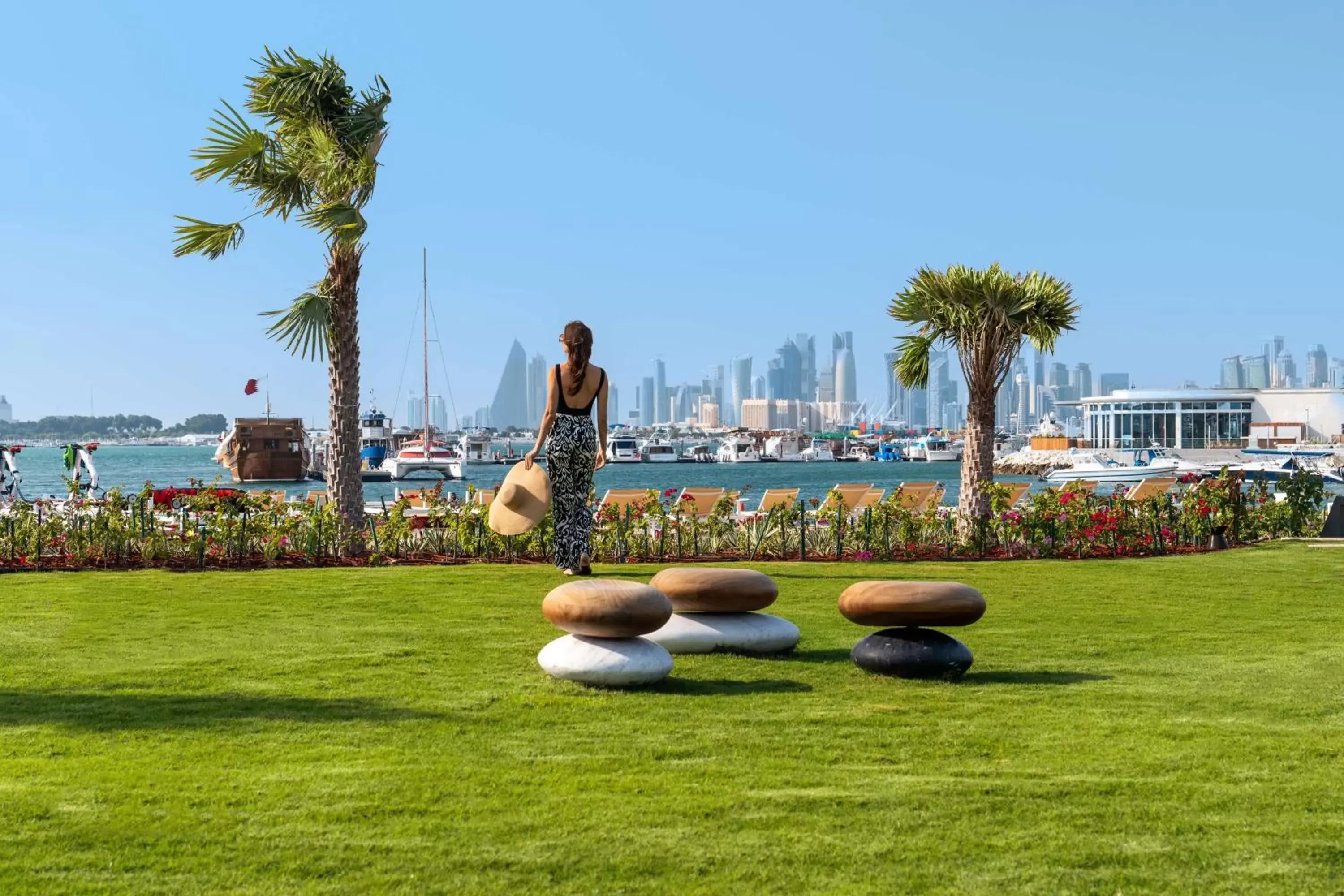 Garden in Rixos Gulf Hotel Doha - All Inclusive