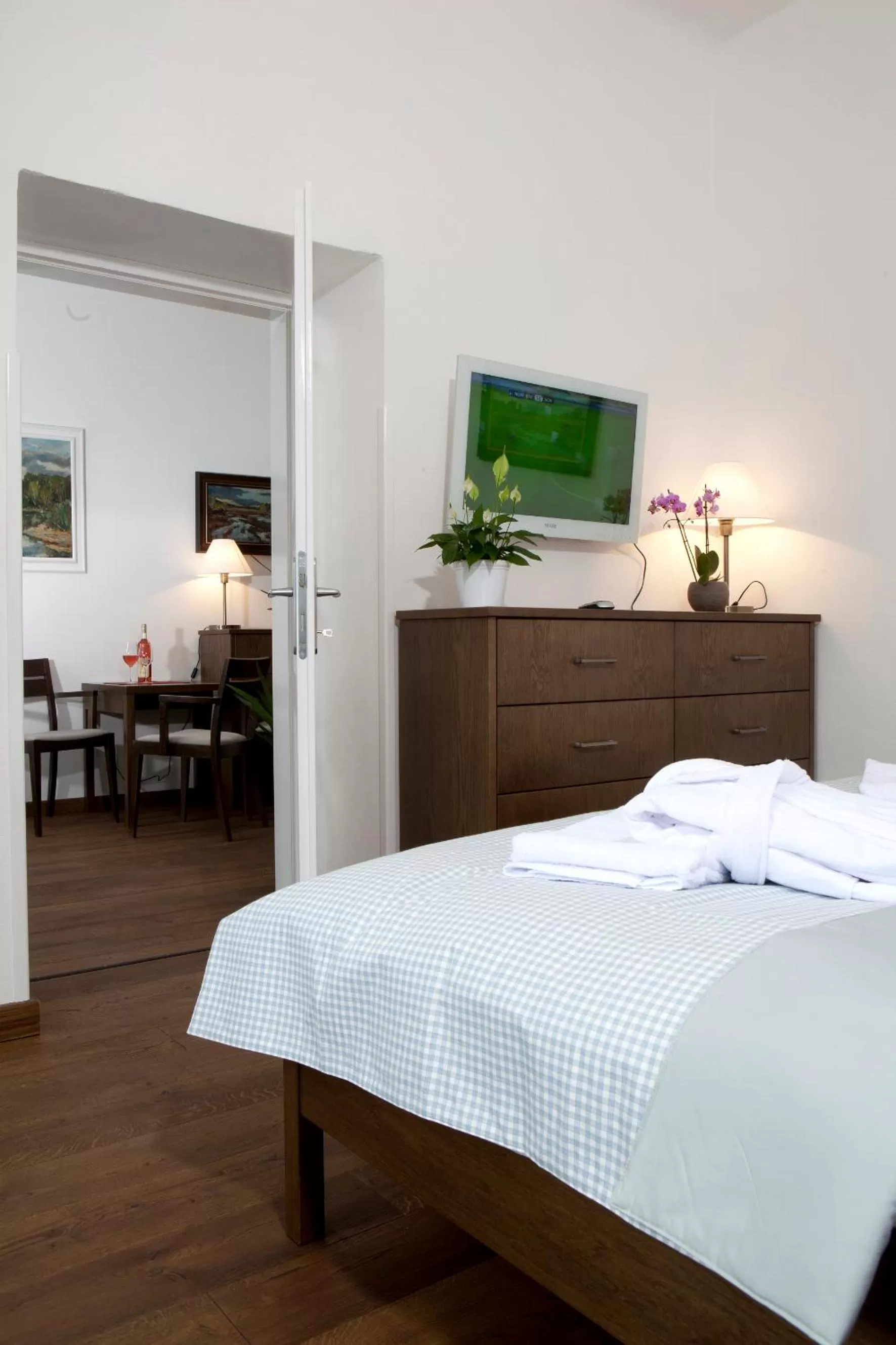 Bedroom, Bed in Apartmány Šupina