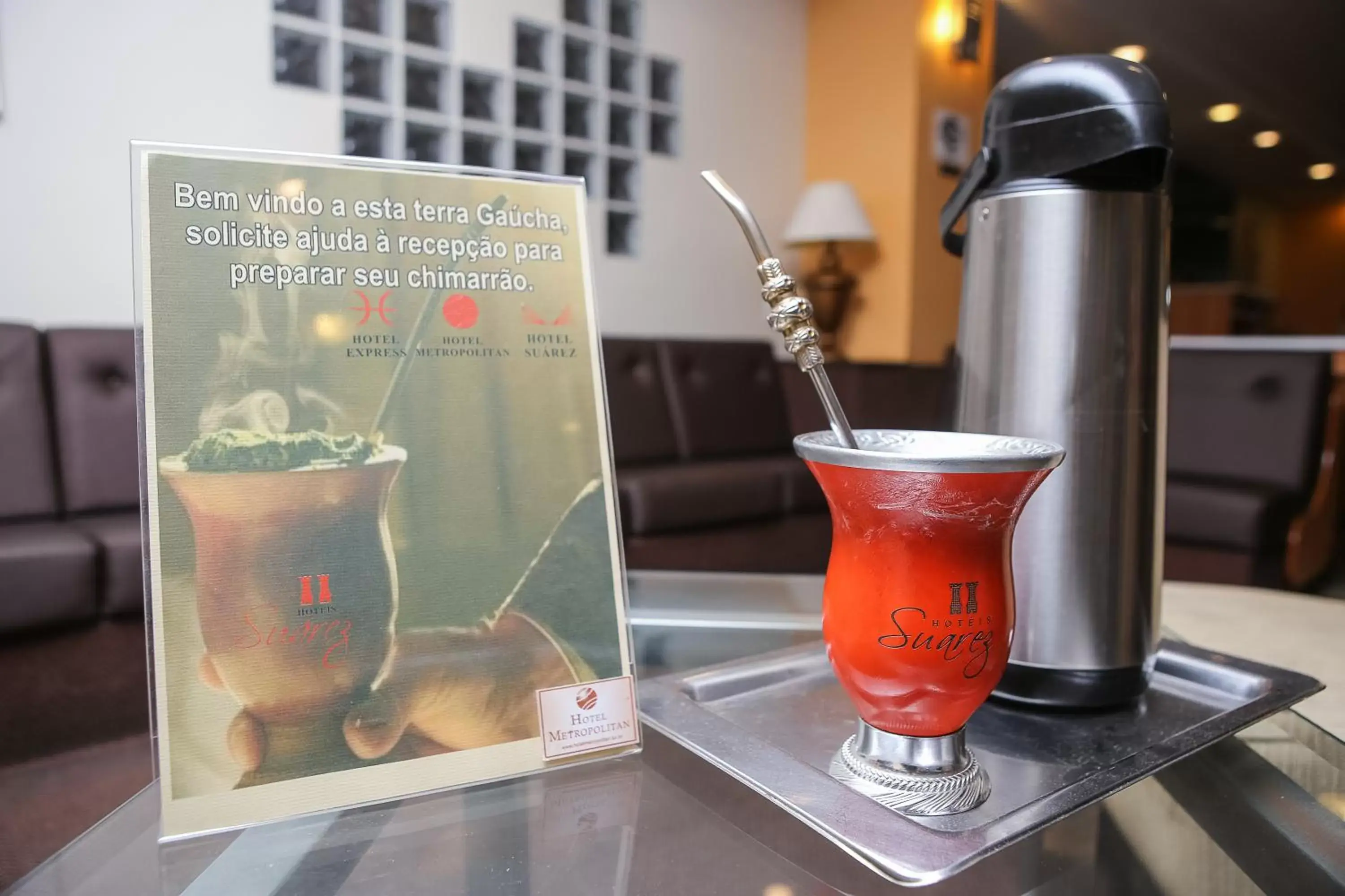 Lobby or reception in Hotel Metropolitan Canoas Lobby or reception in Hotel Metropolitan Canoas