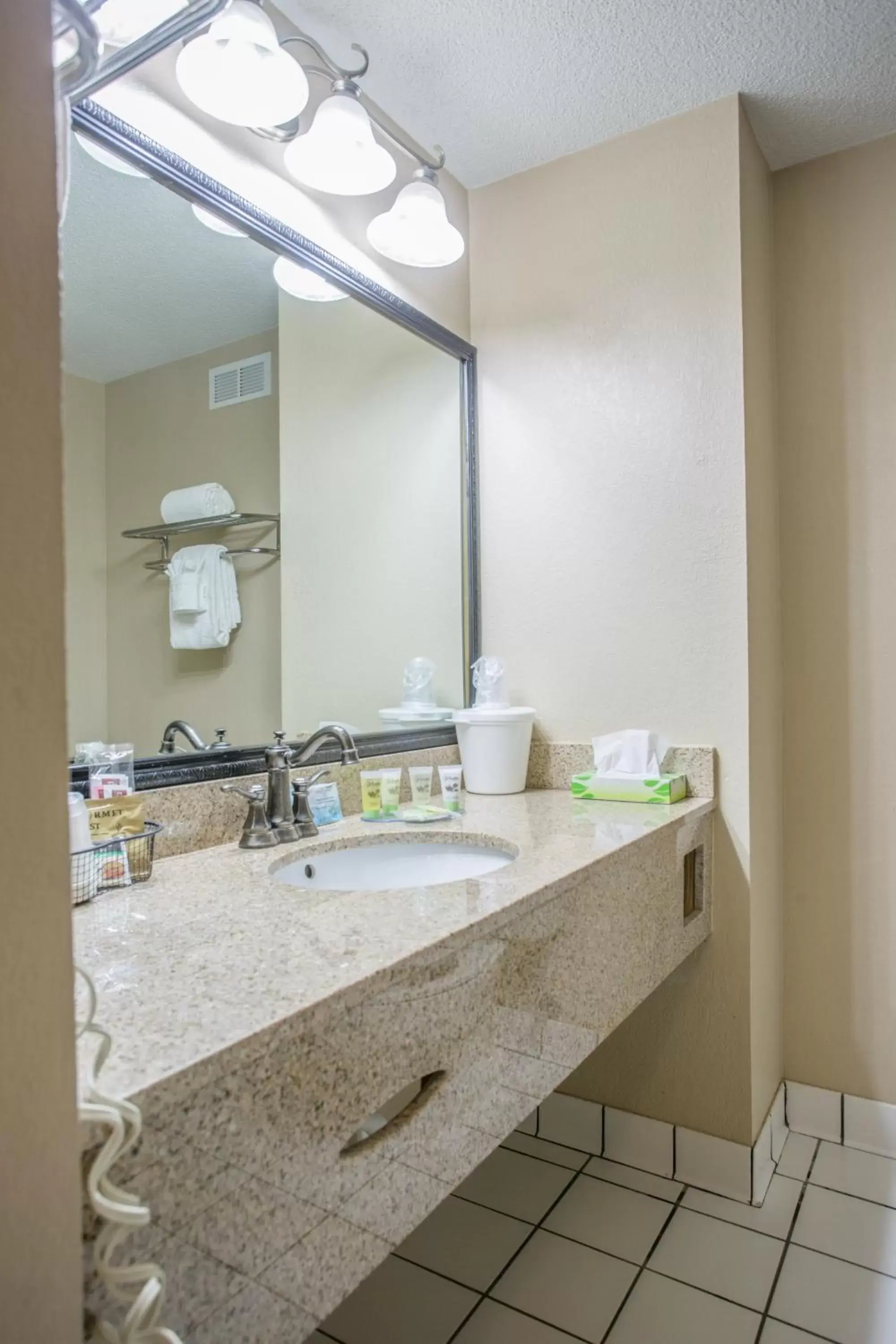 Bathroom in Days Inn & Suites by Wyndham Johnson City