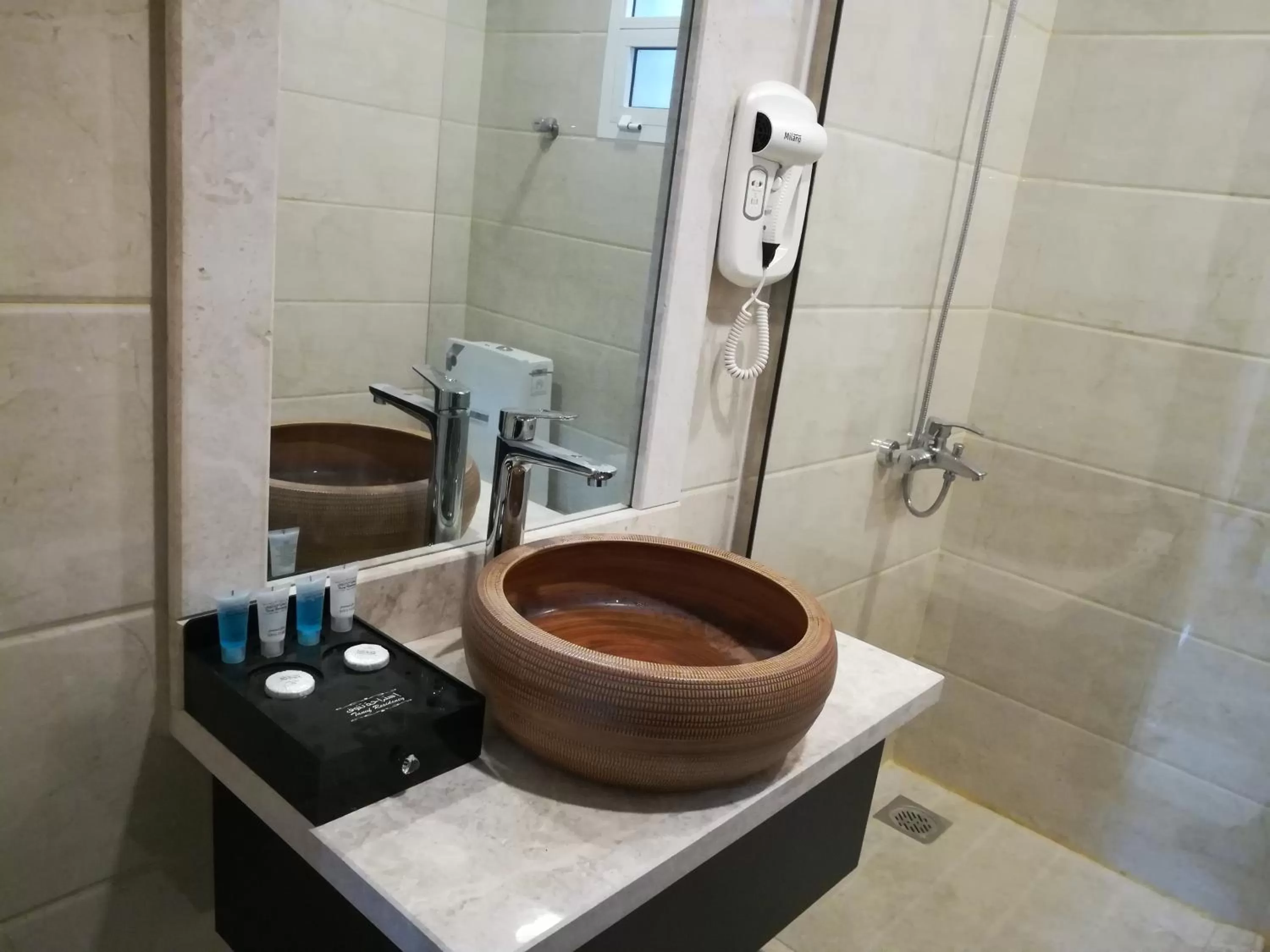 Bathroom in Tanuf Residency Hotel
