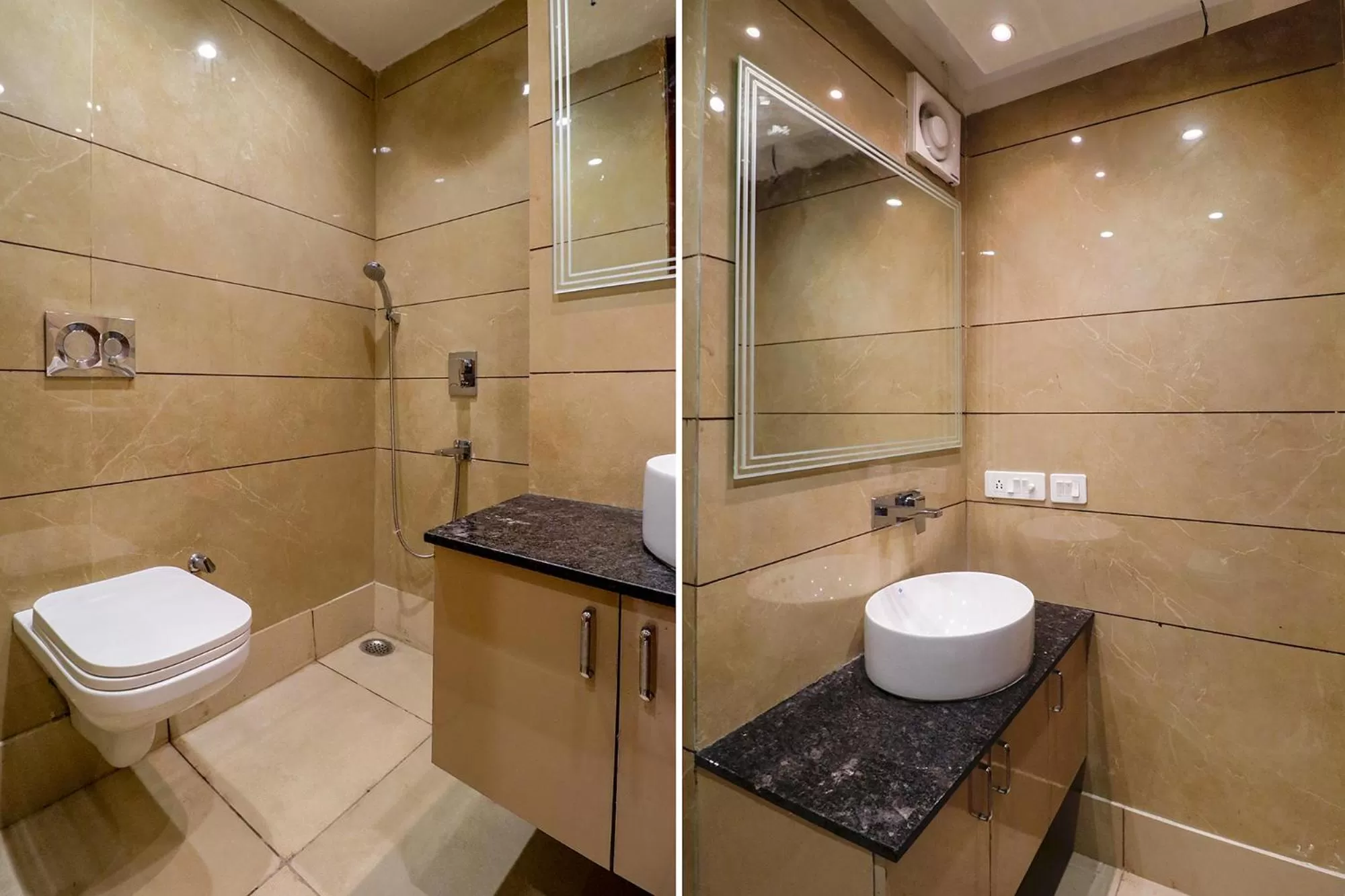 Bathroom in FabHotel Pitampura