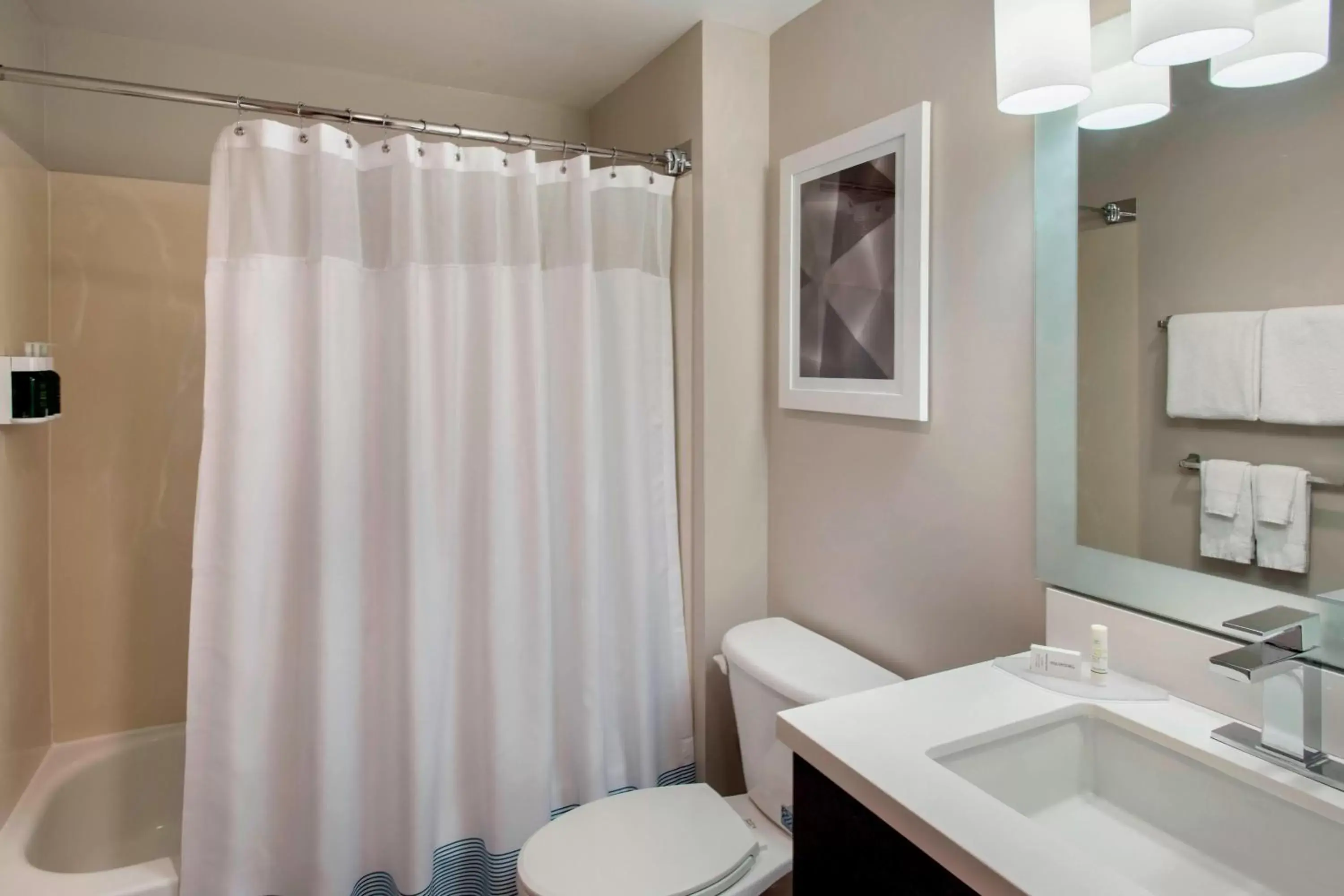 Bathroom in TownePlace Suites Chicago Lombard