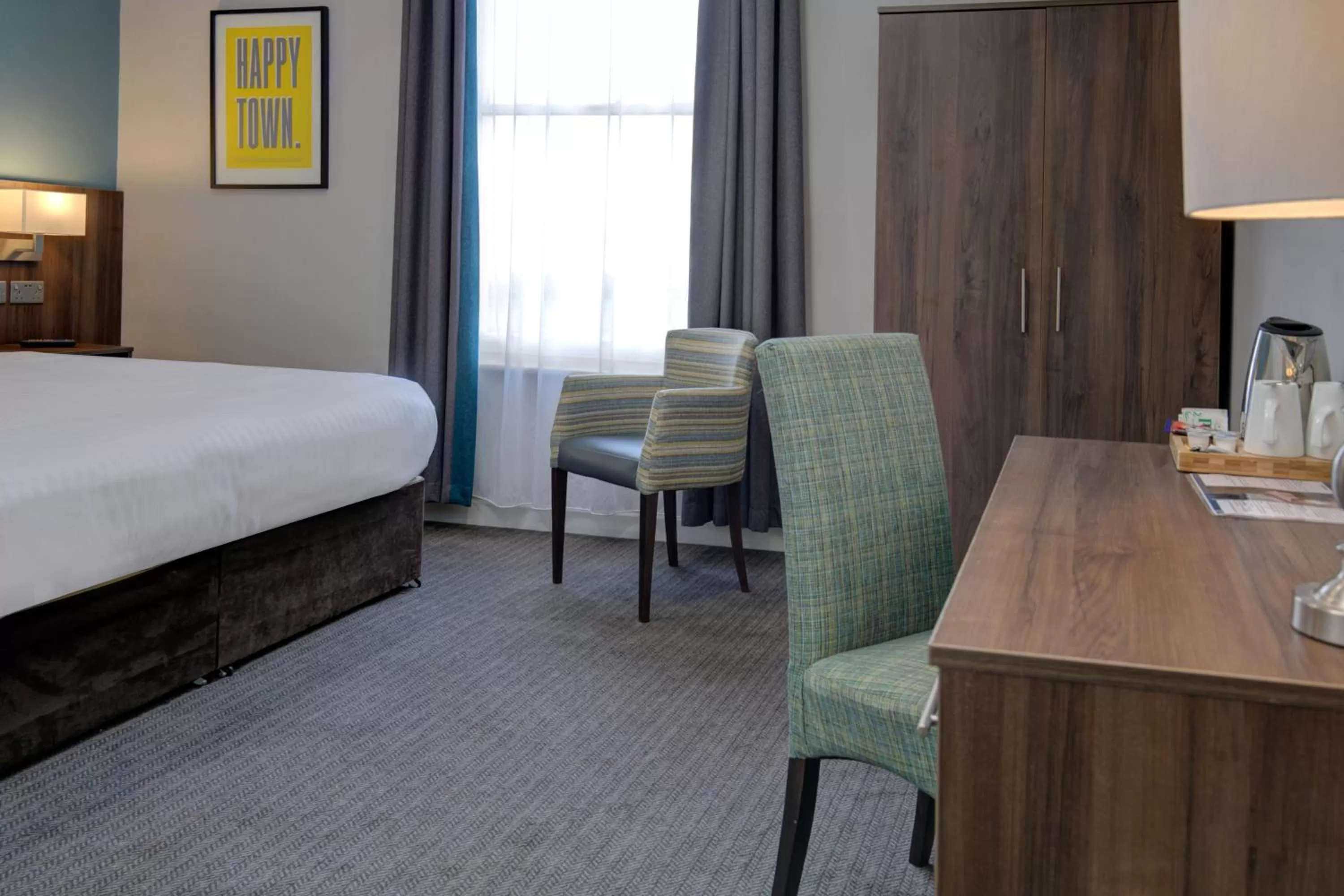 Photo of the whole room, Bed in The Jephson Hotel; BW Signature Collection