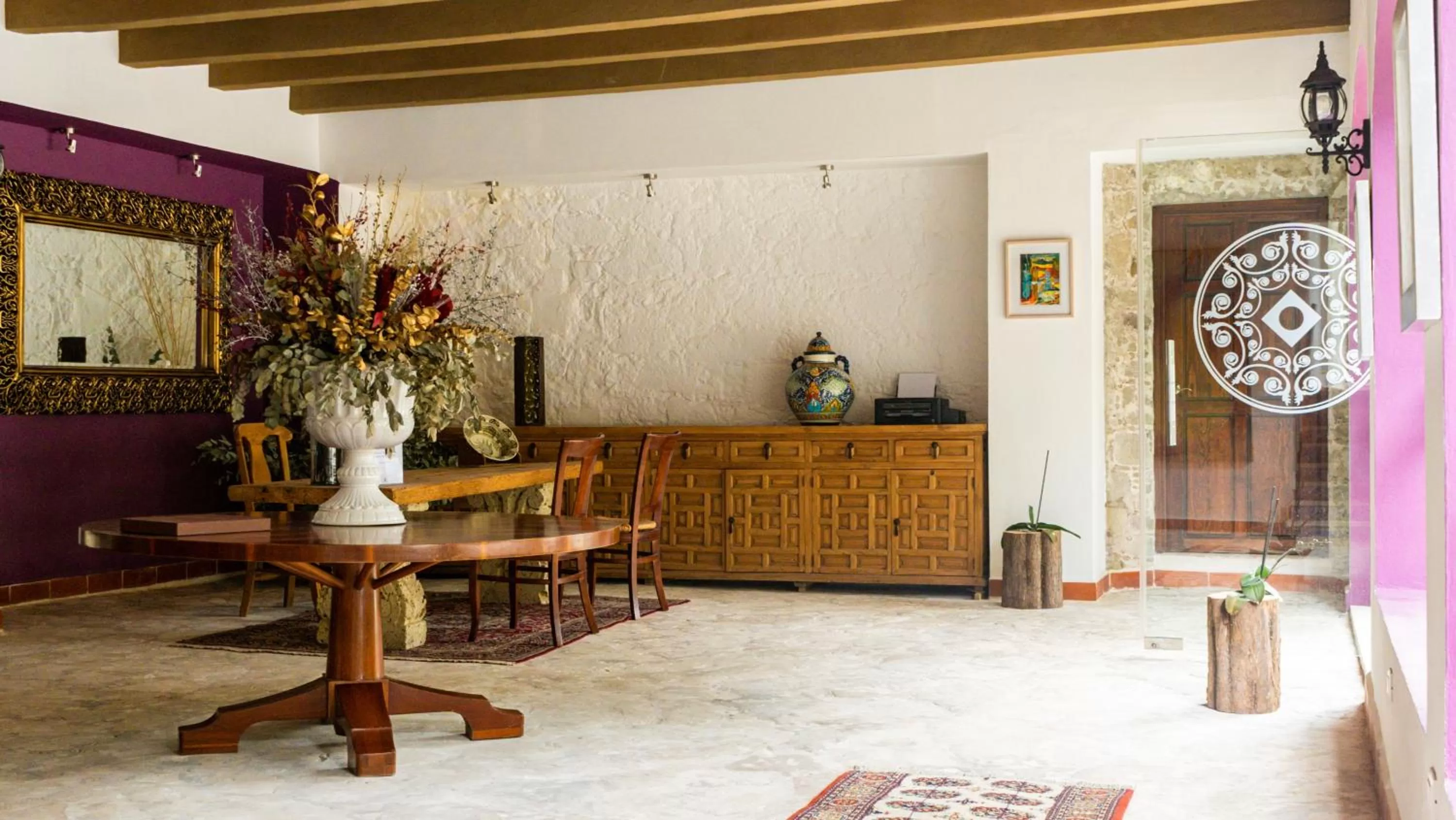 Lobby or reception in Molino de los Reyes
