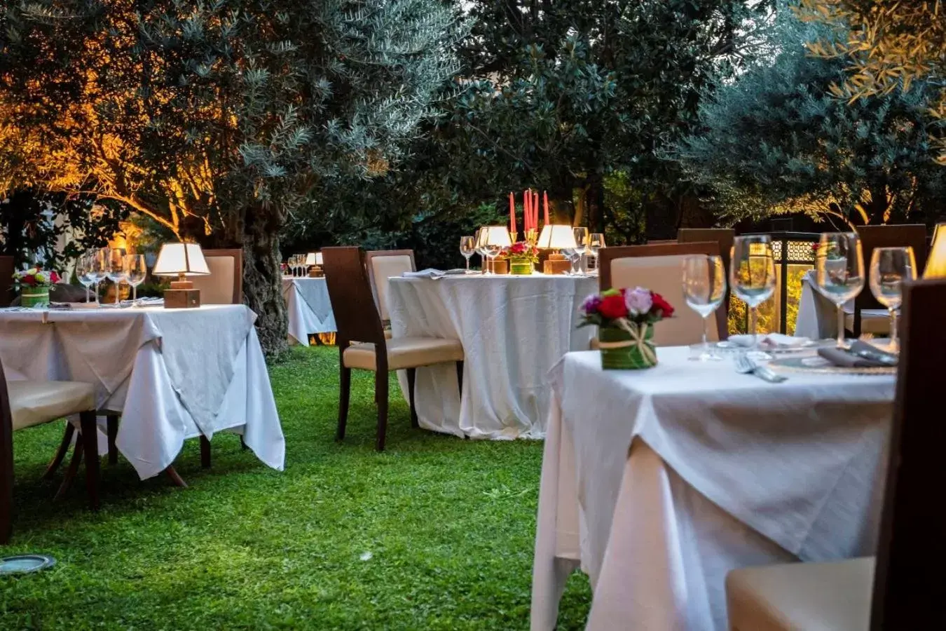 Patio, Restaurant/Places to Eat in Kolbe Hotel Rome