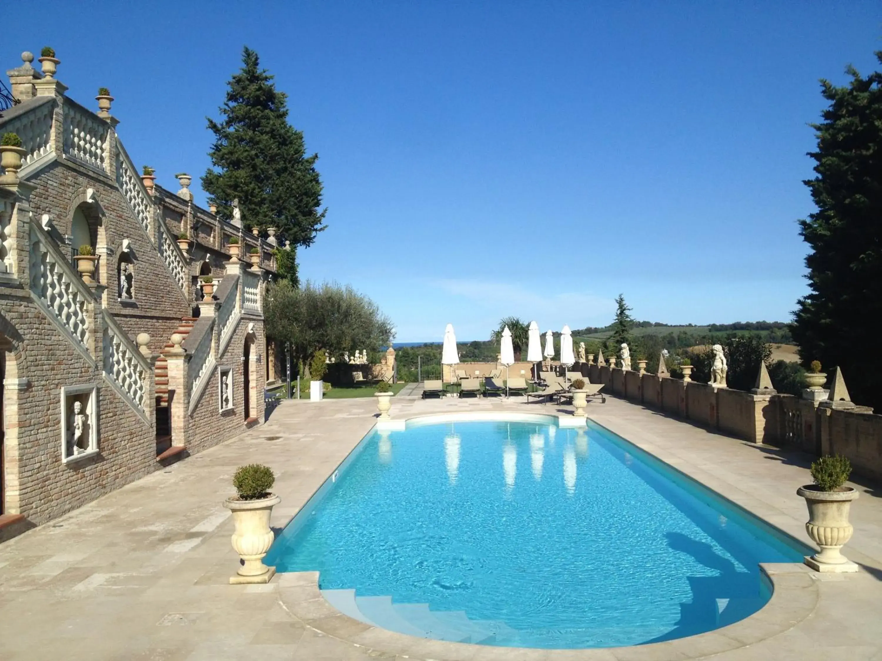 Swimming Pool in Villa Cattani Stuart