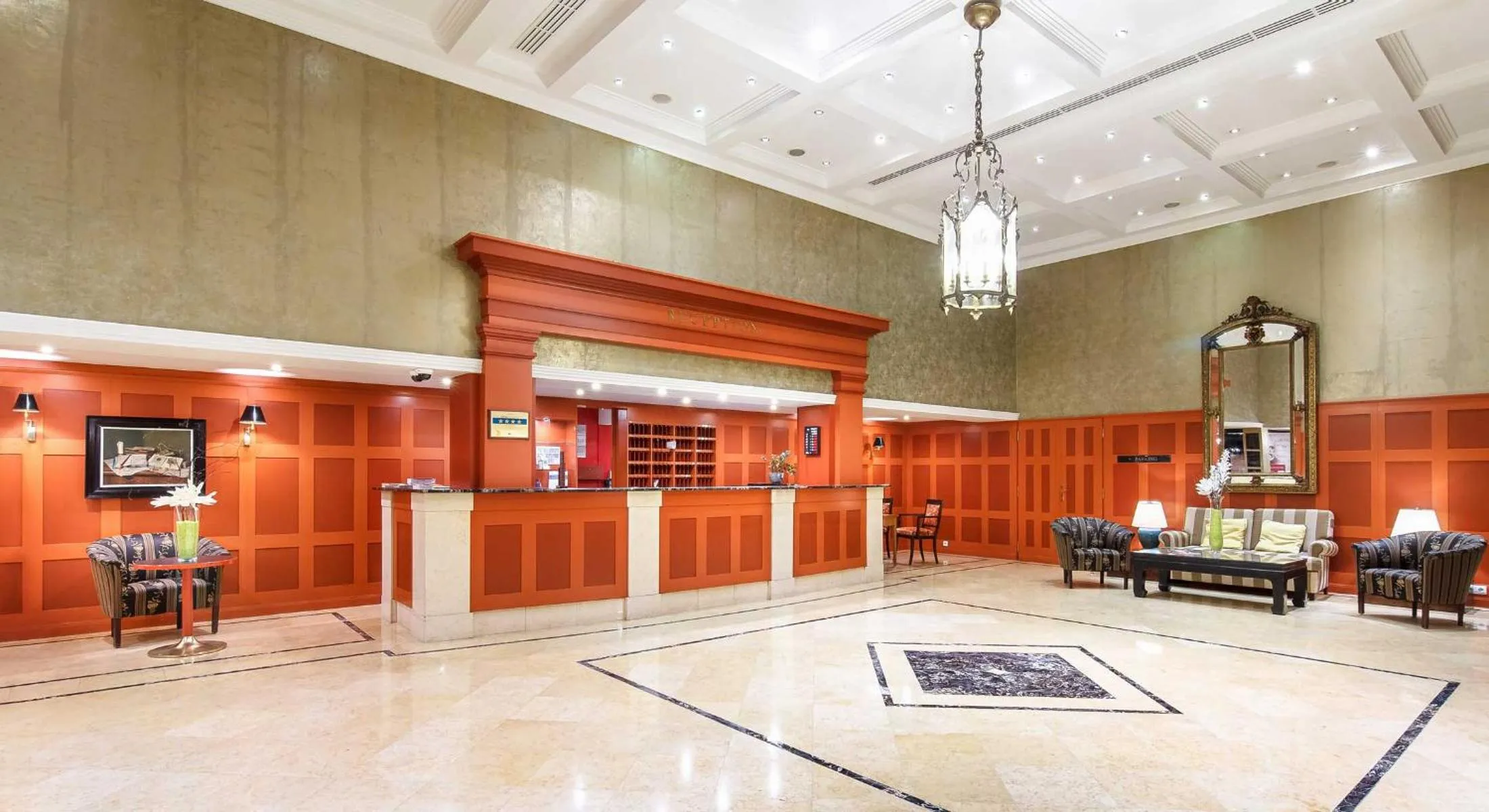 Lobby or reception in Dvorak Spa & Wellness