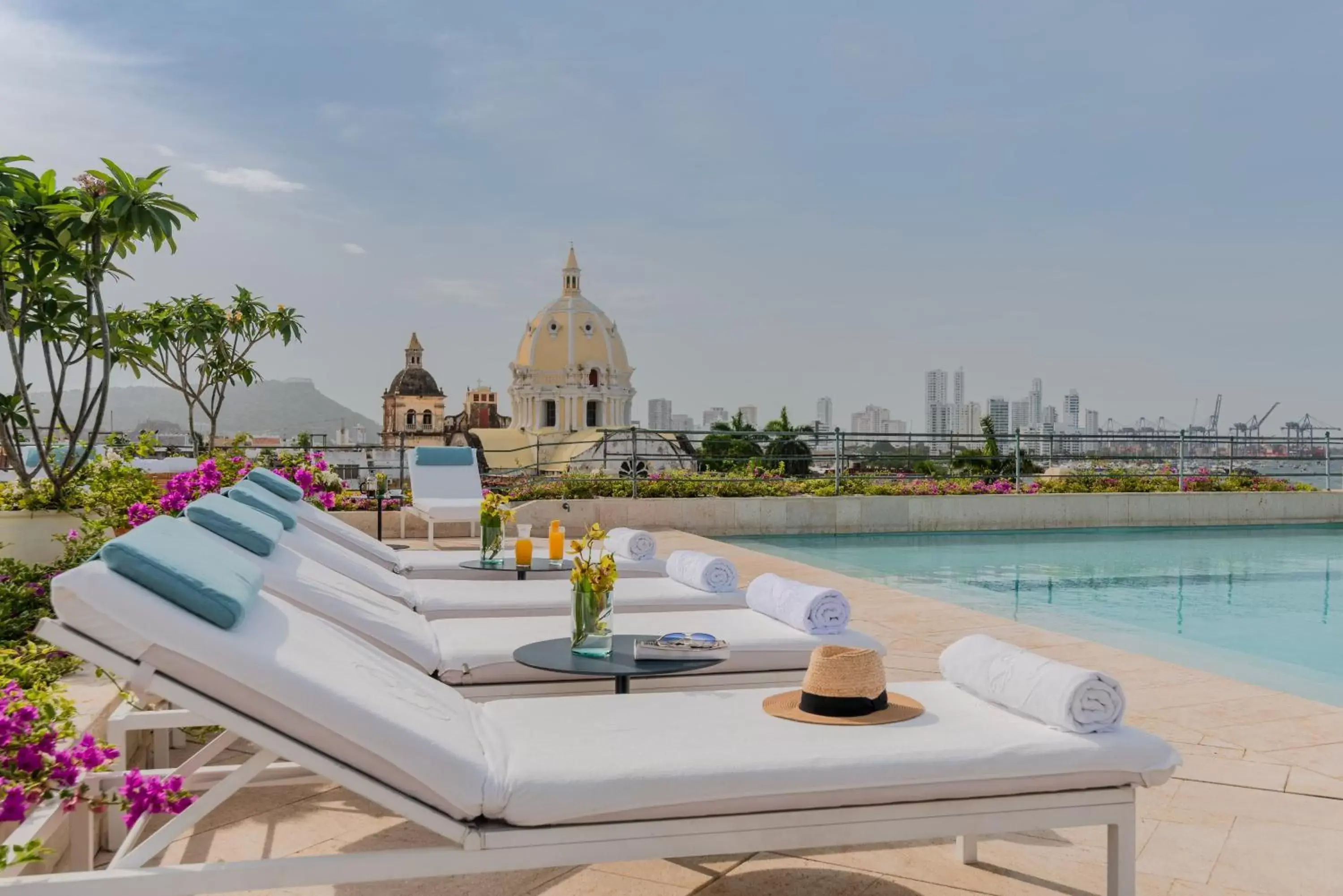 Pool view in Charleston Santa Teresa Cartagena