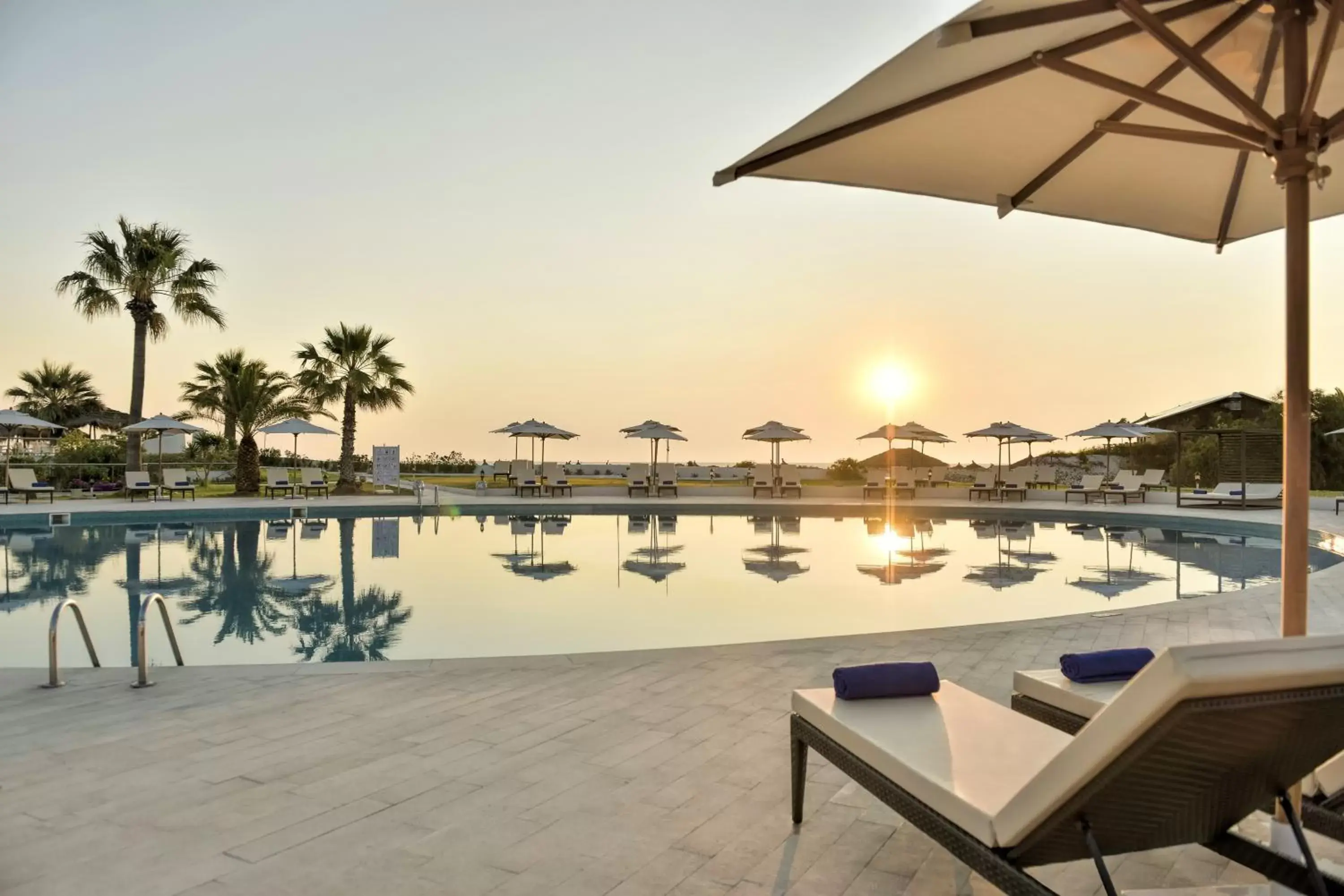 Swimming pool in Iberostar Selection Diar El Andalous Swimming pool in Iberostar Selection Diar El Andalous