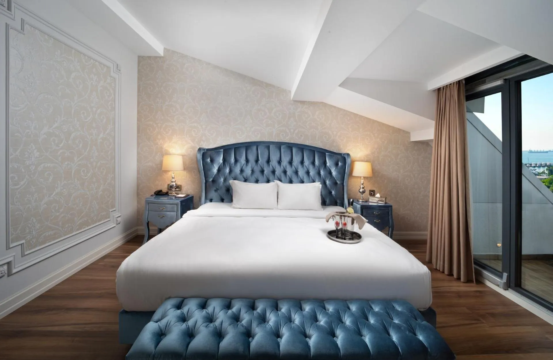 Bed in The Time Hotel Marina