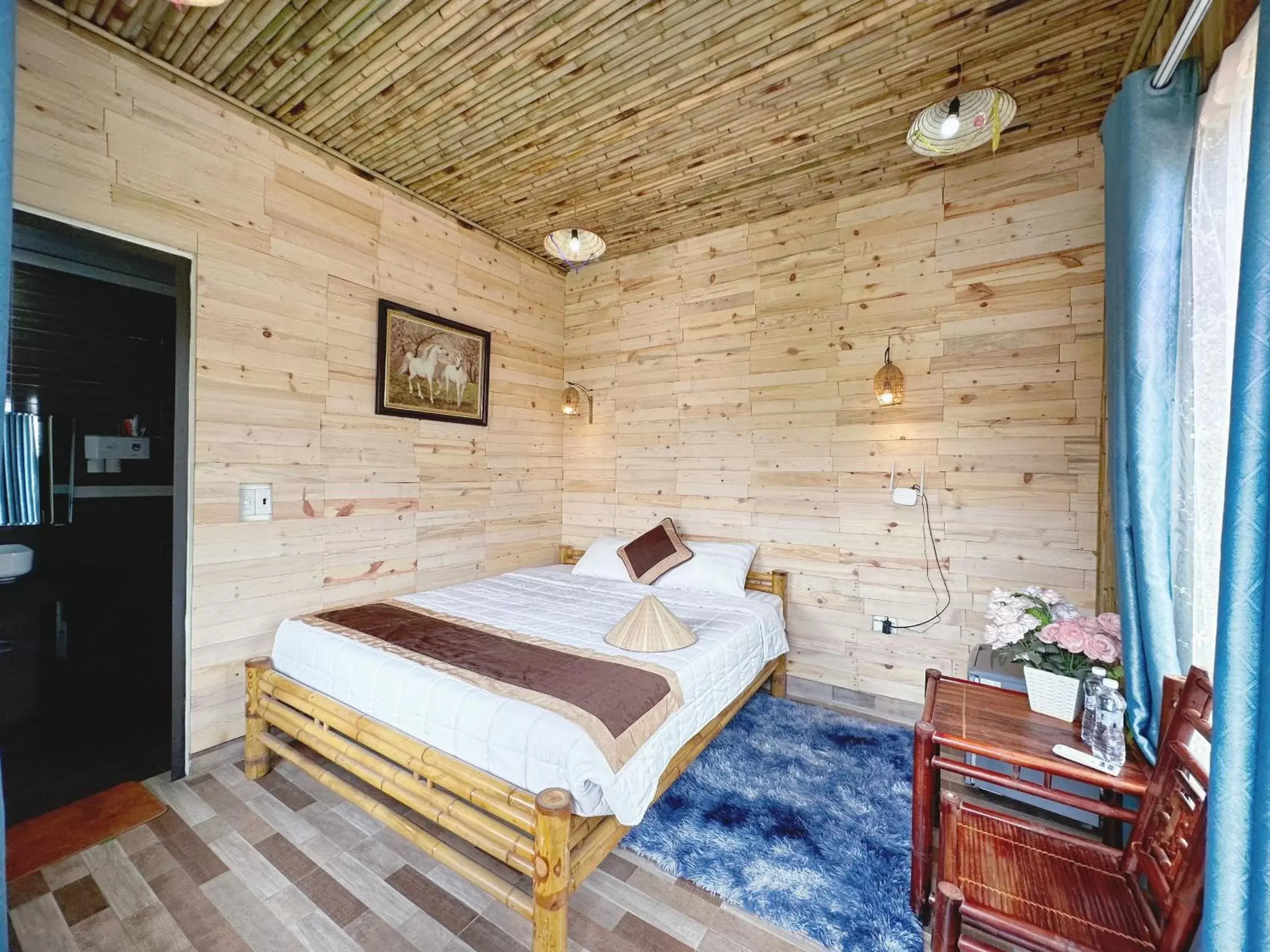 Deluxe Double or Twin Room in Trang An Moon Garden Homestay Deluxe Double or Twin Room in Trang An Moon Garden Homestay