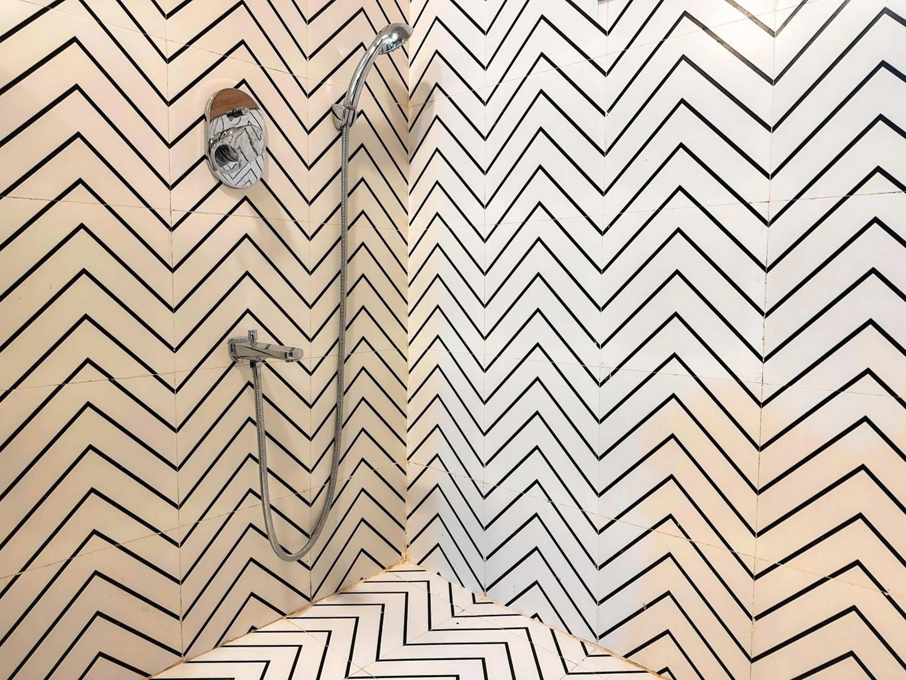 Shower in Hoztel Jaipur