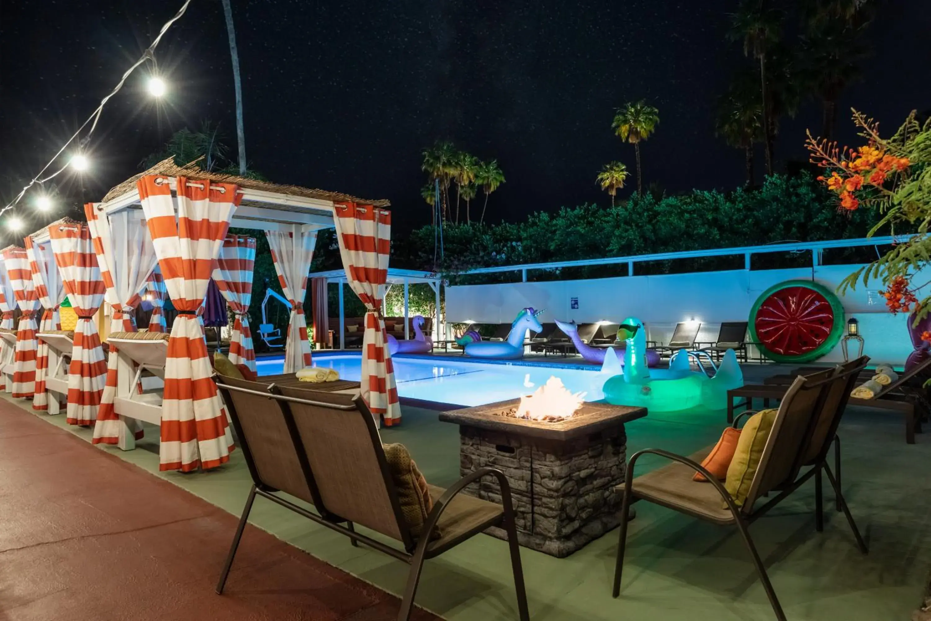 Patio, Swimming Pool in Float Palm Springs