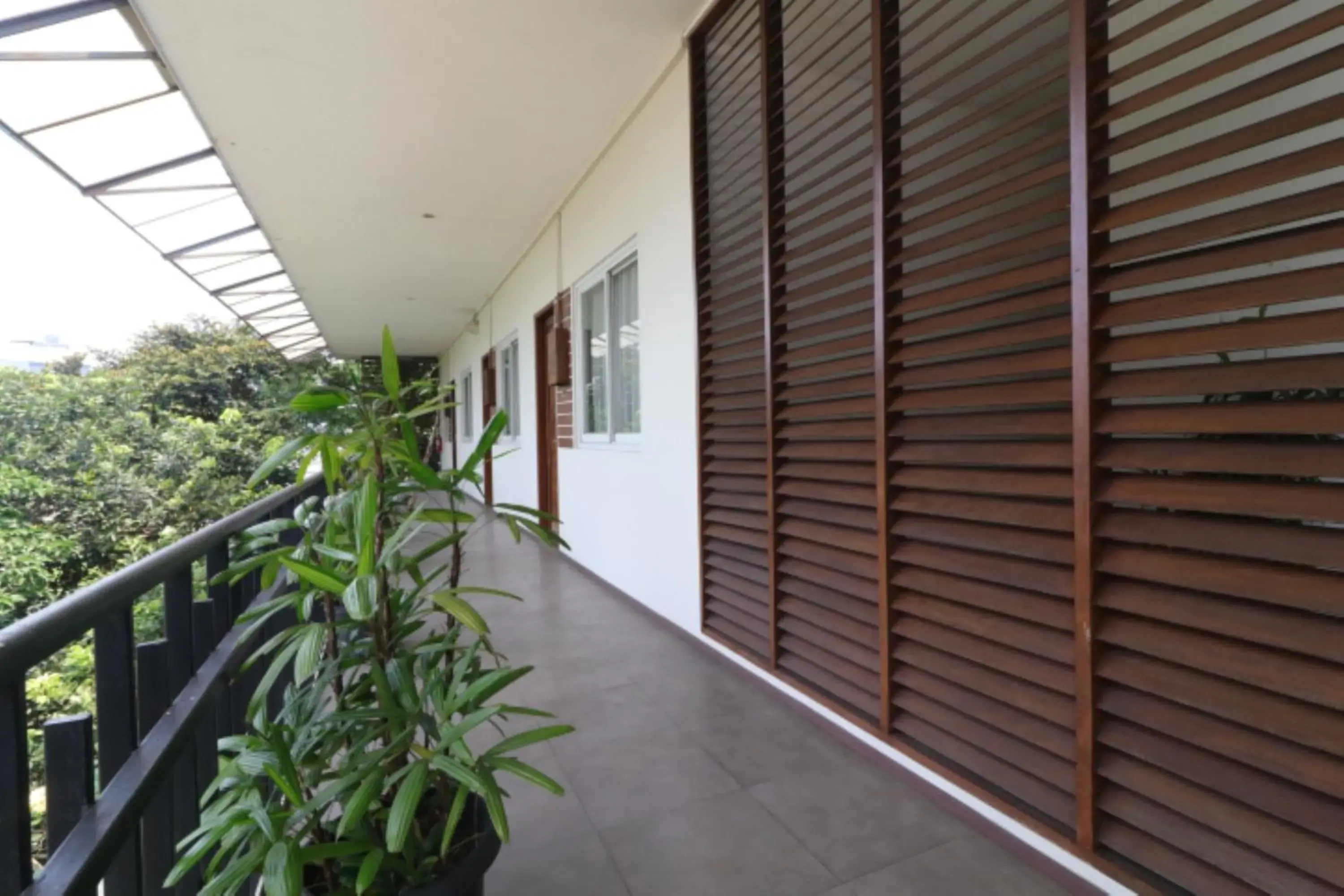 Balcony/Terrace in Pejaten Valley Residence