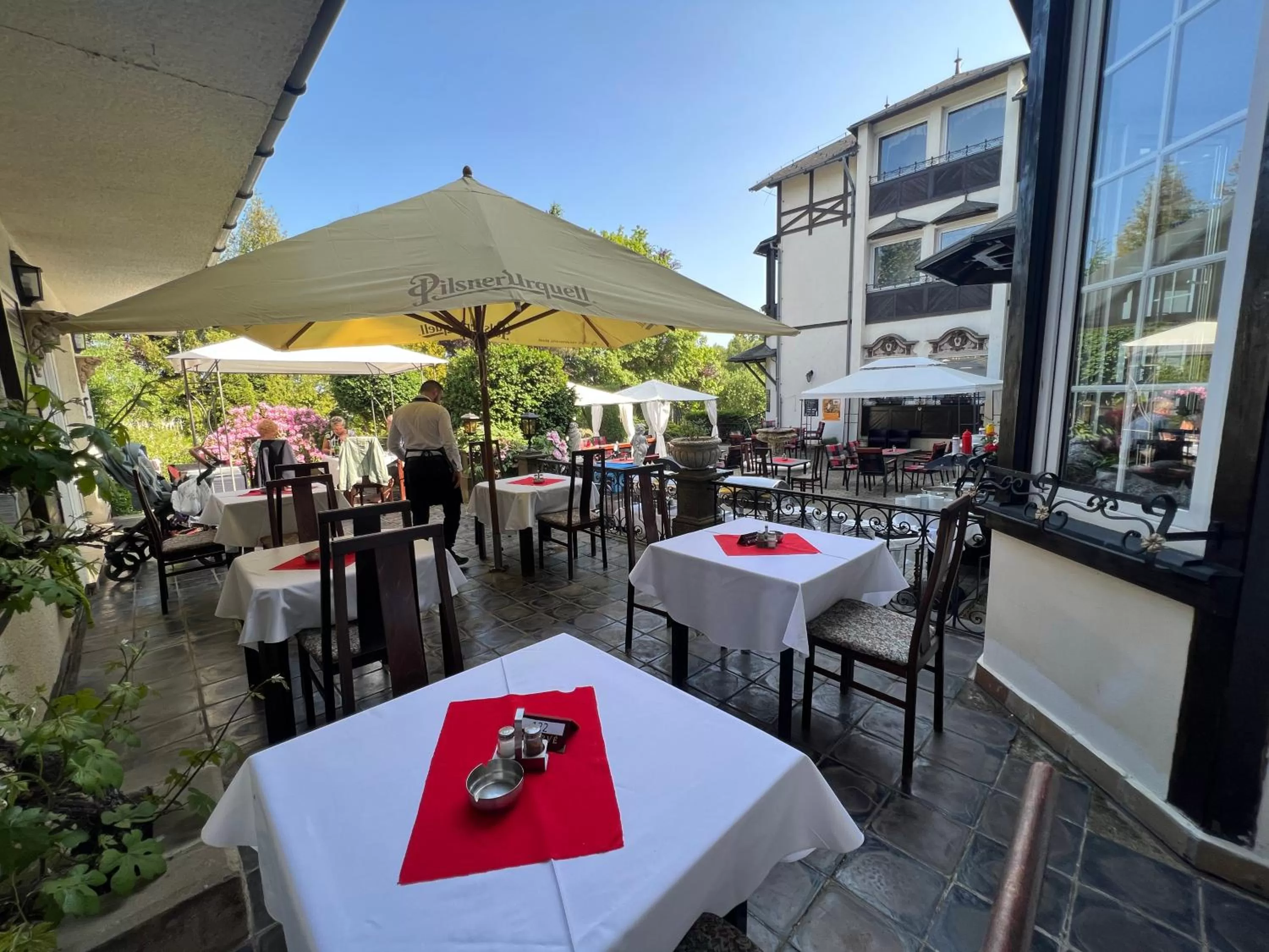 Patio in Schlosshotel Marienbad