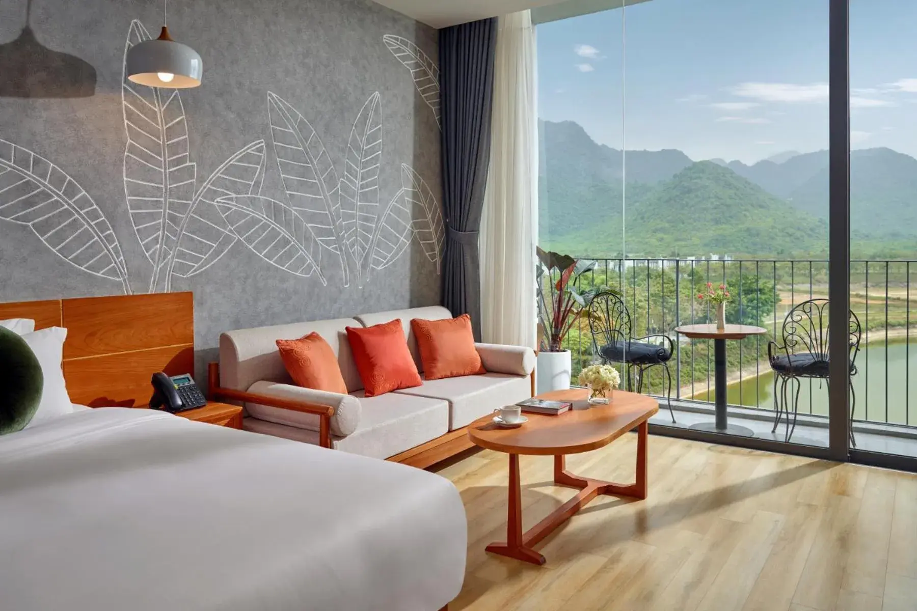 Lake view, Mountain View in Wyndham Grand Vedana Ninh Binh Resort