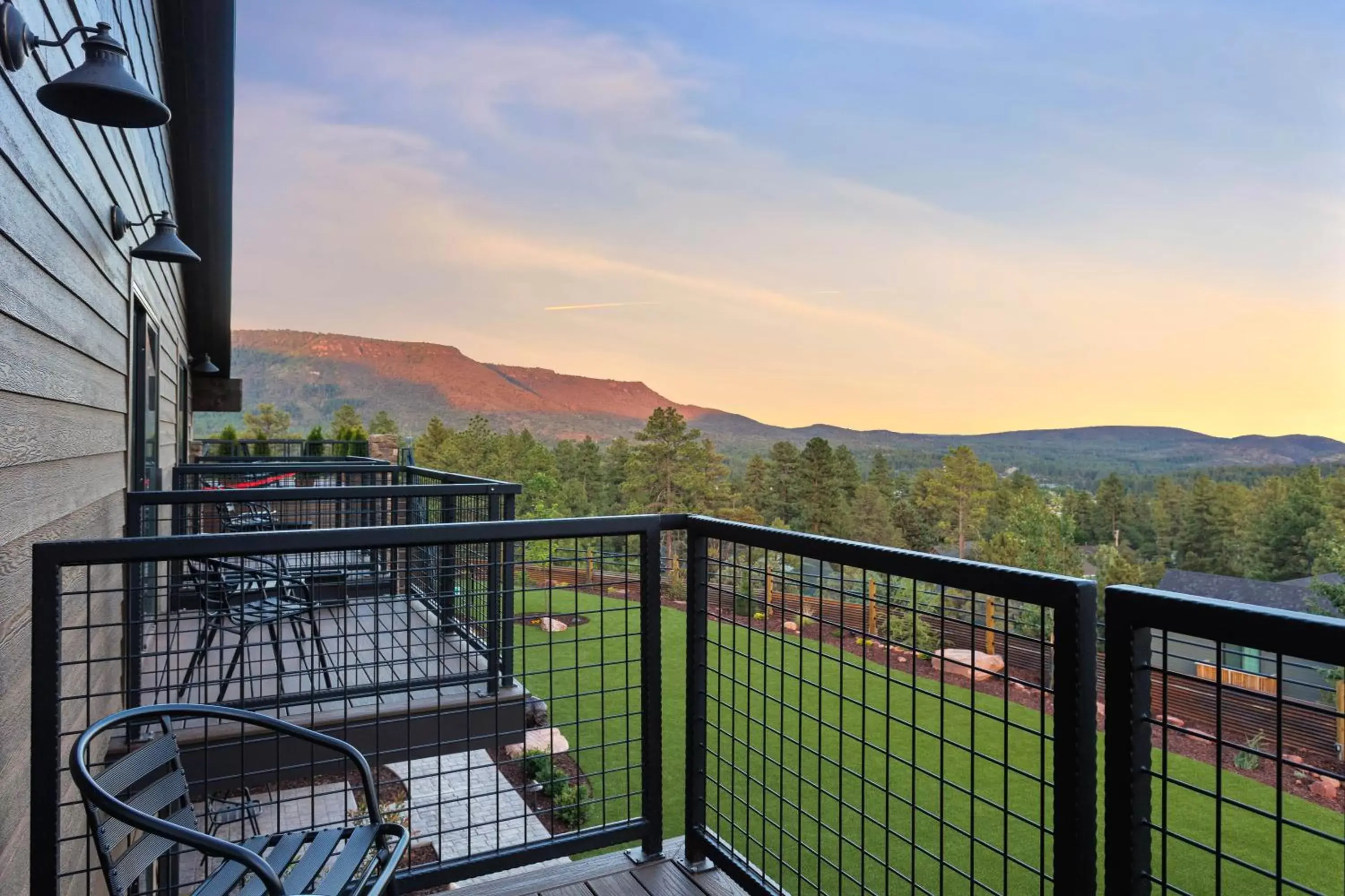 Balcony/Terrace, Mountain View in Lodge at 5600