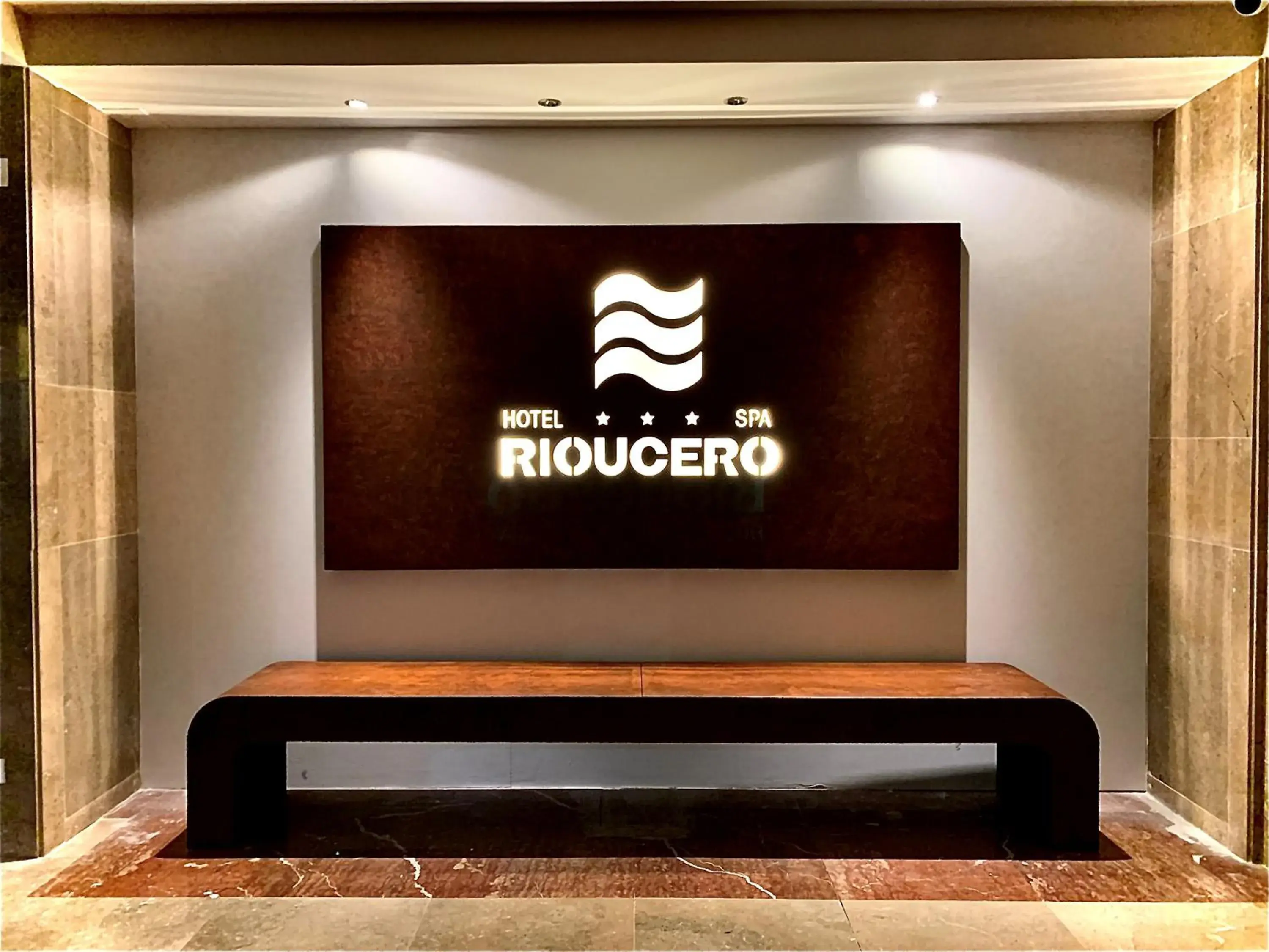 Property building in Hotel Spa Rio Ucero