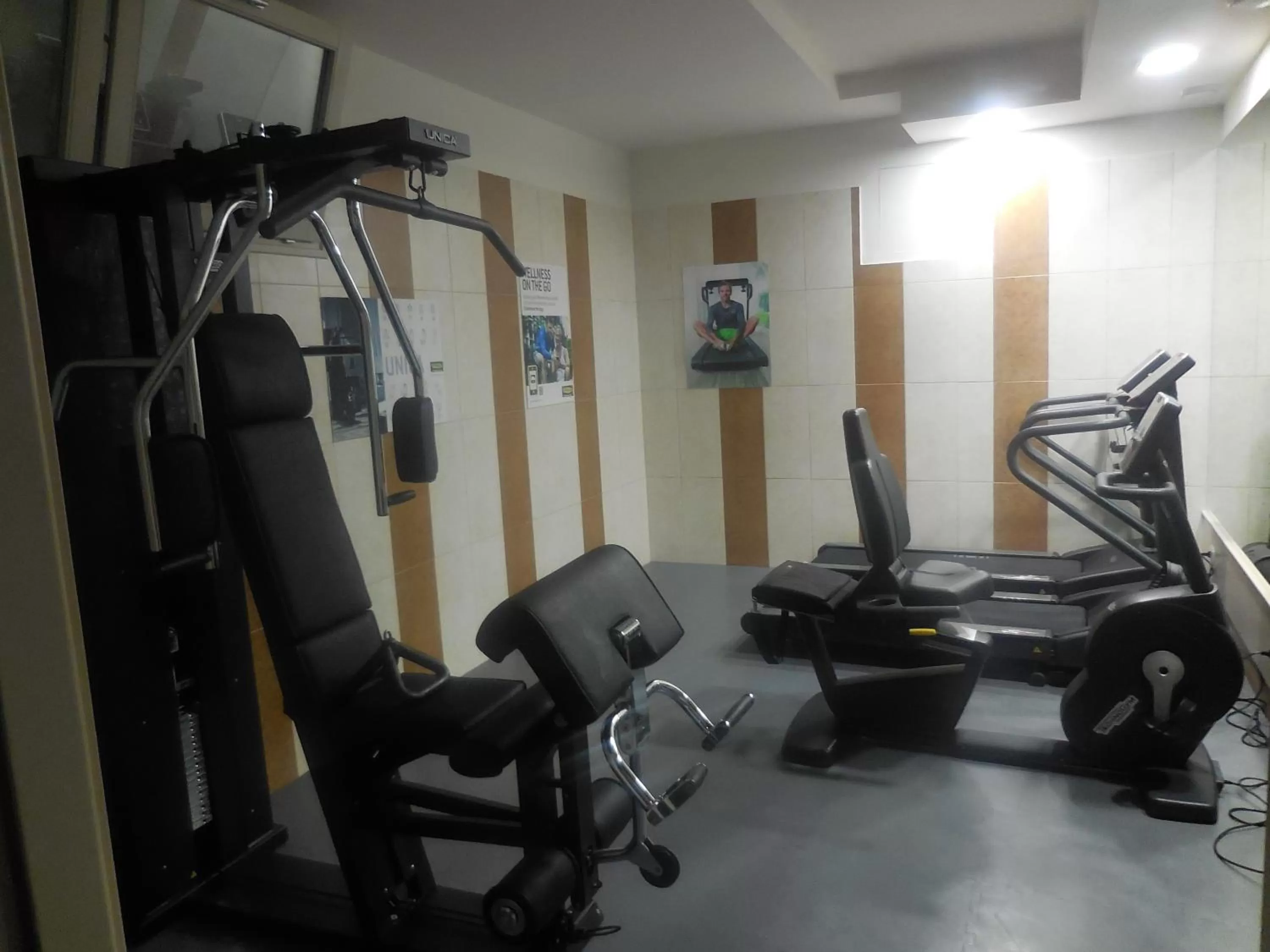 Fitness centre/facilities in Best Western Plus Hotel Perla Del Porto