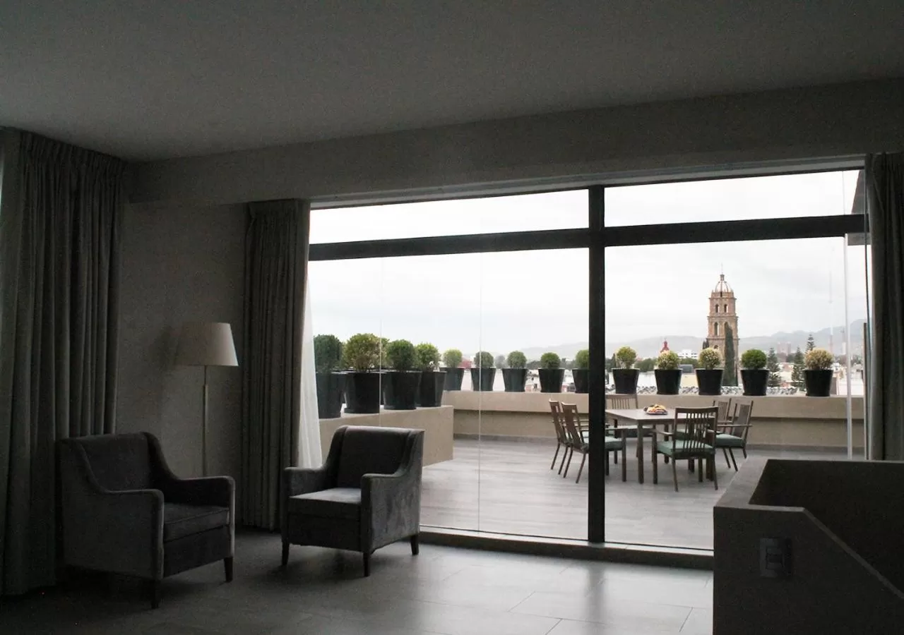 Living room in Gran Hotel Concordia San Luis Potosi