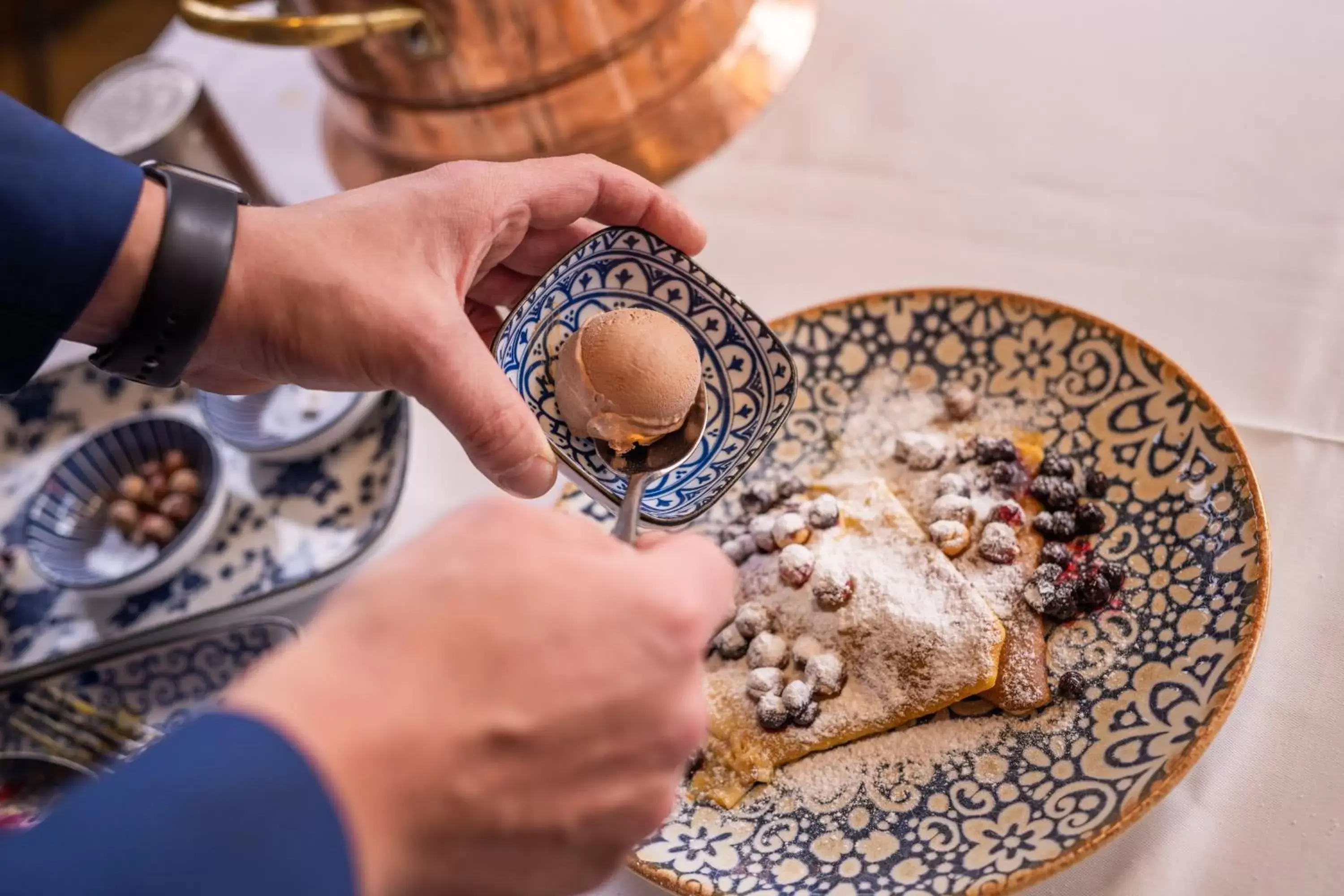 Food close-up in Small Luxury Hotel Goldgasse