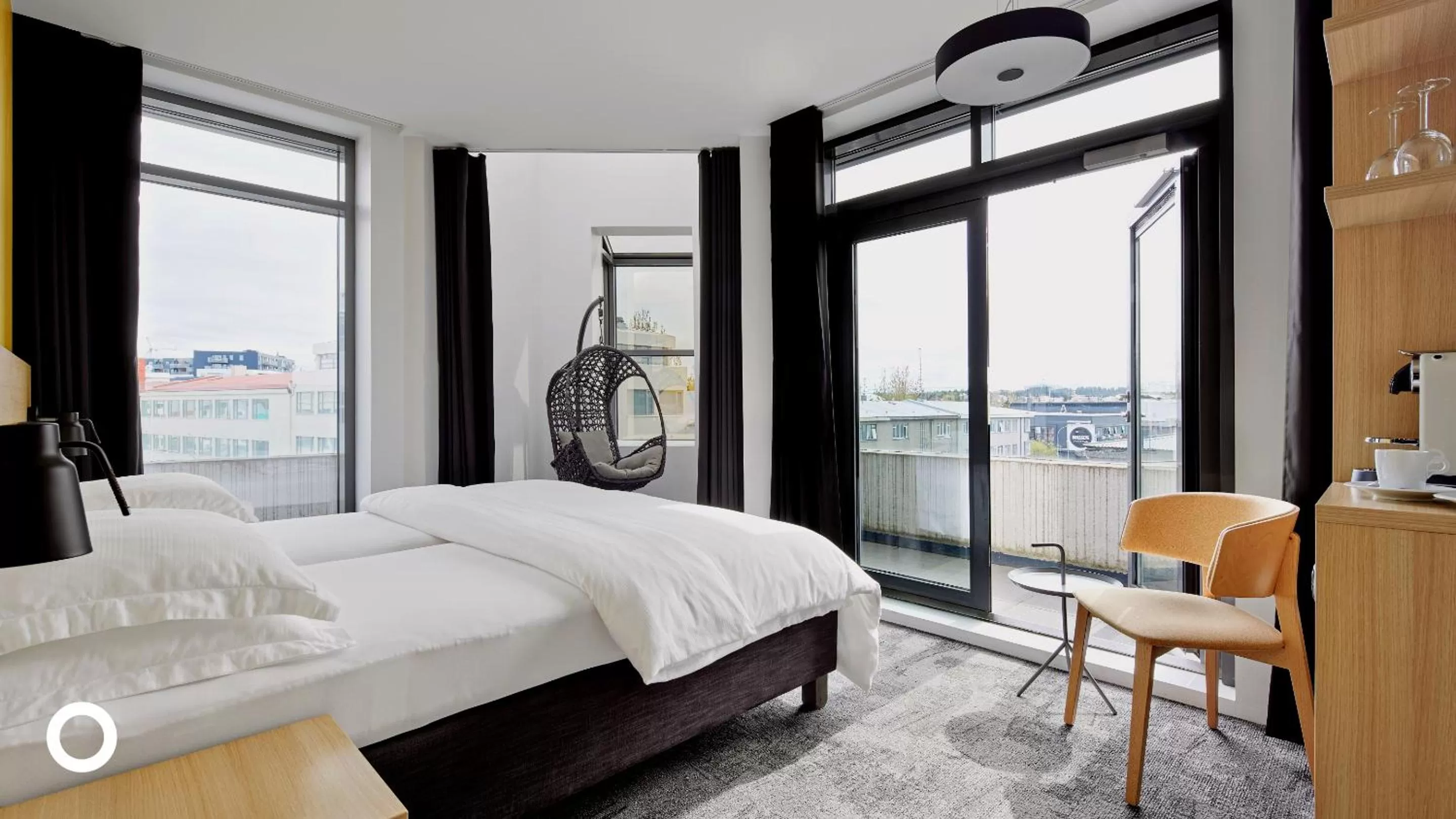 Bedroom, Bed in Center Hotels Laugavegur