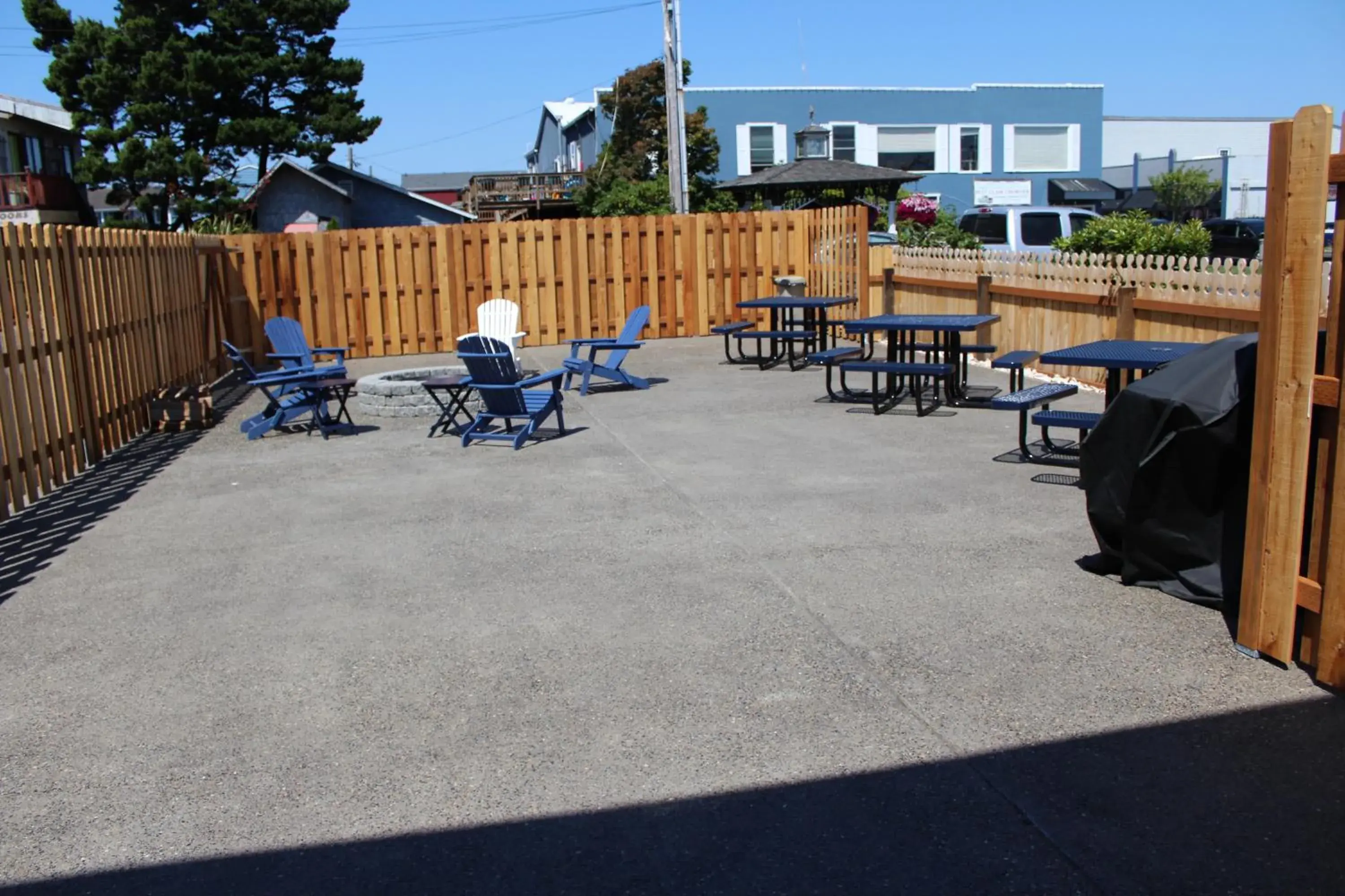 Patio in Inn at the Sea