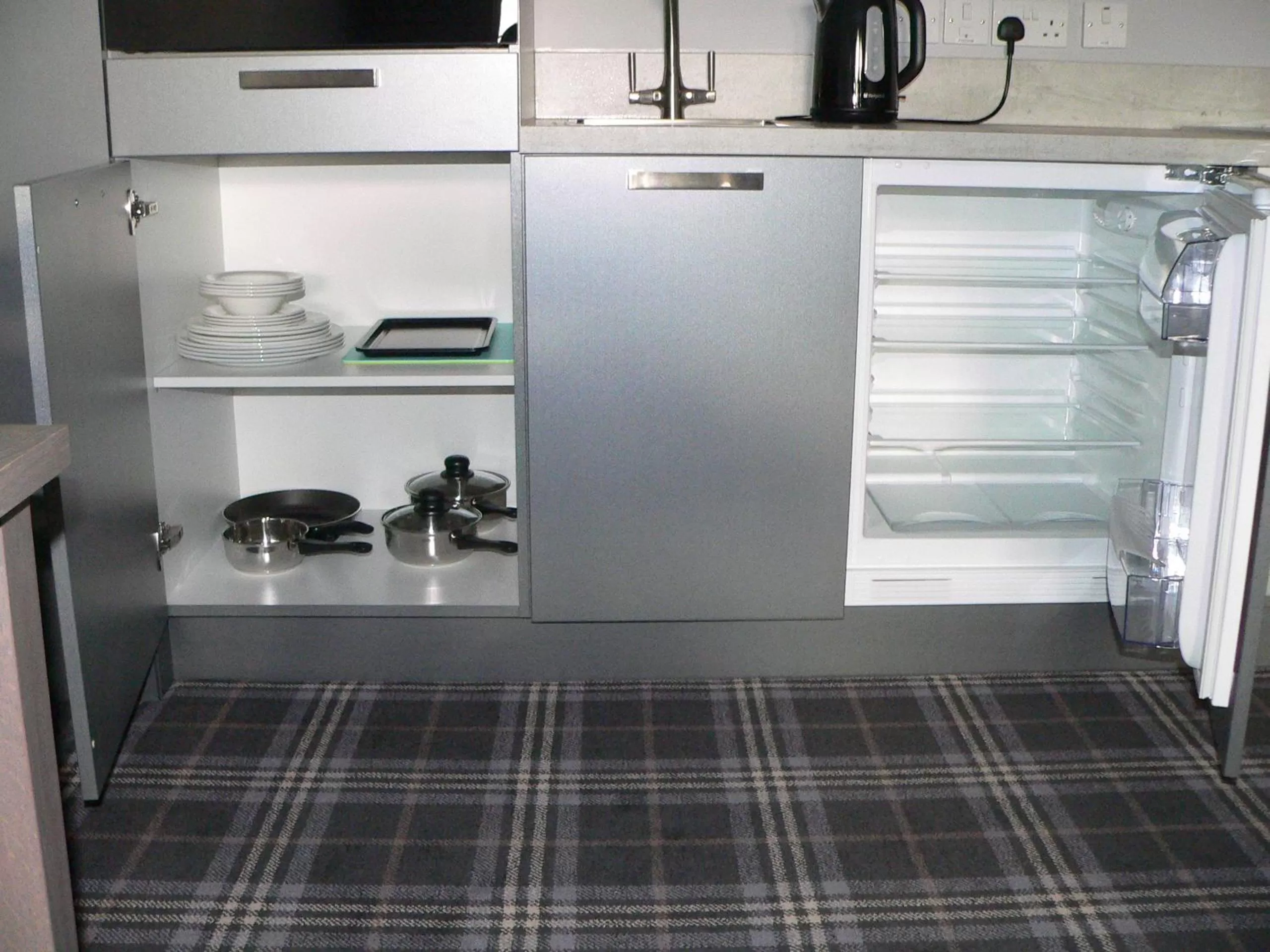 Kitchen or kitchenette in Ayre Hotel & Ayre Apartments