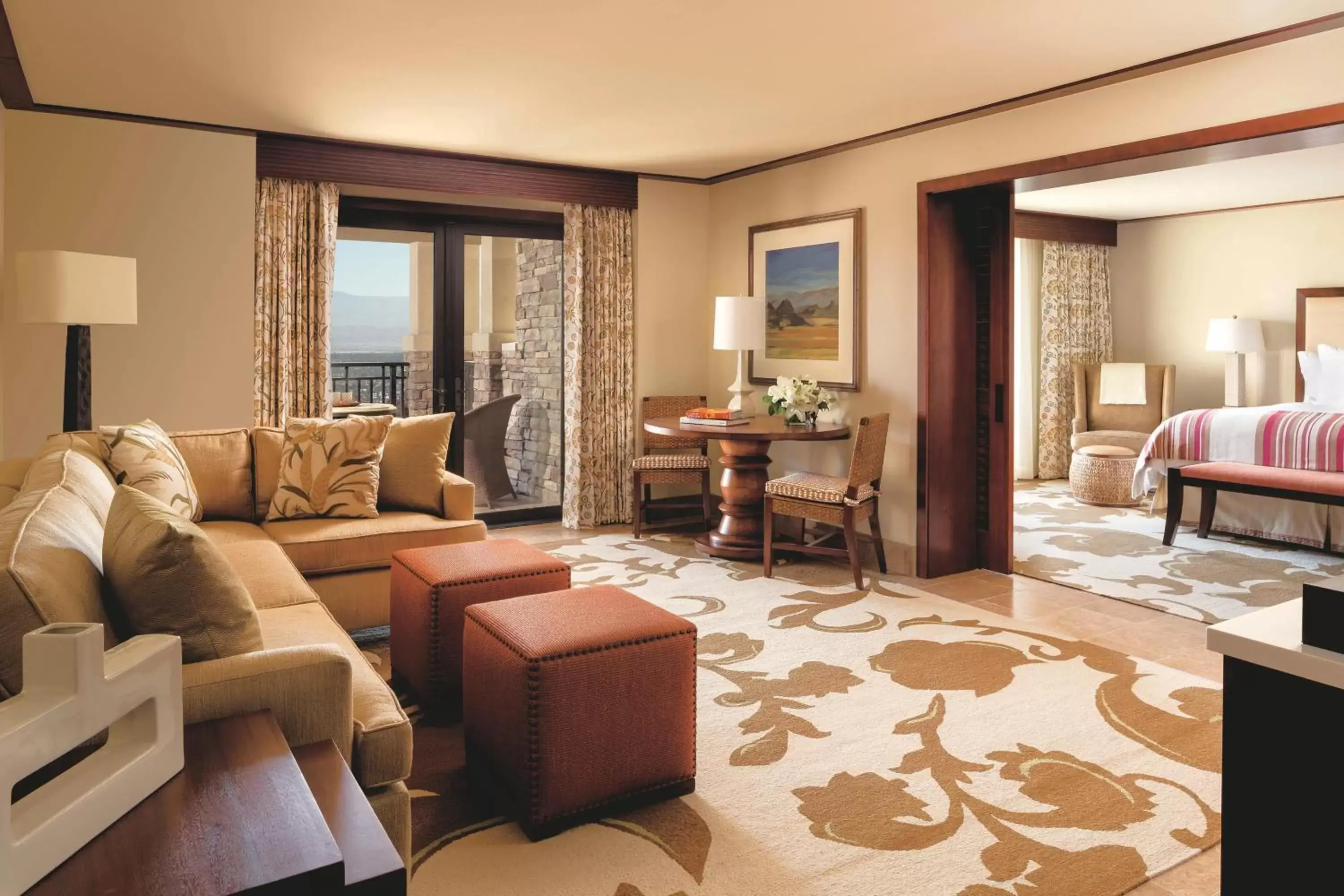 Bedroom, Seating Area in The Ritz-Carlton, Rancho Mirage