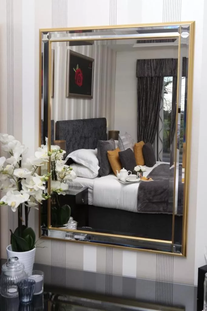 Bed in The Old Hall Hotel