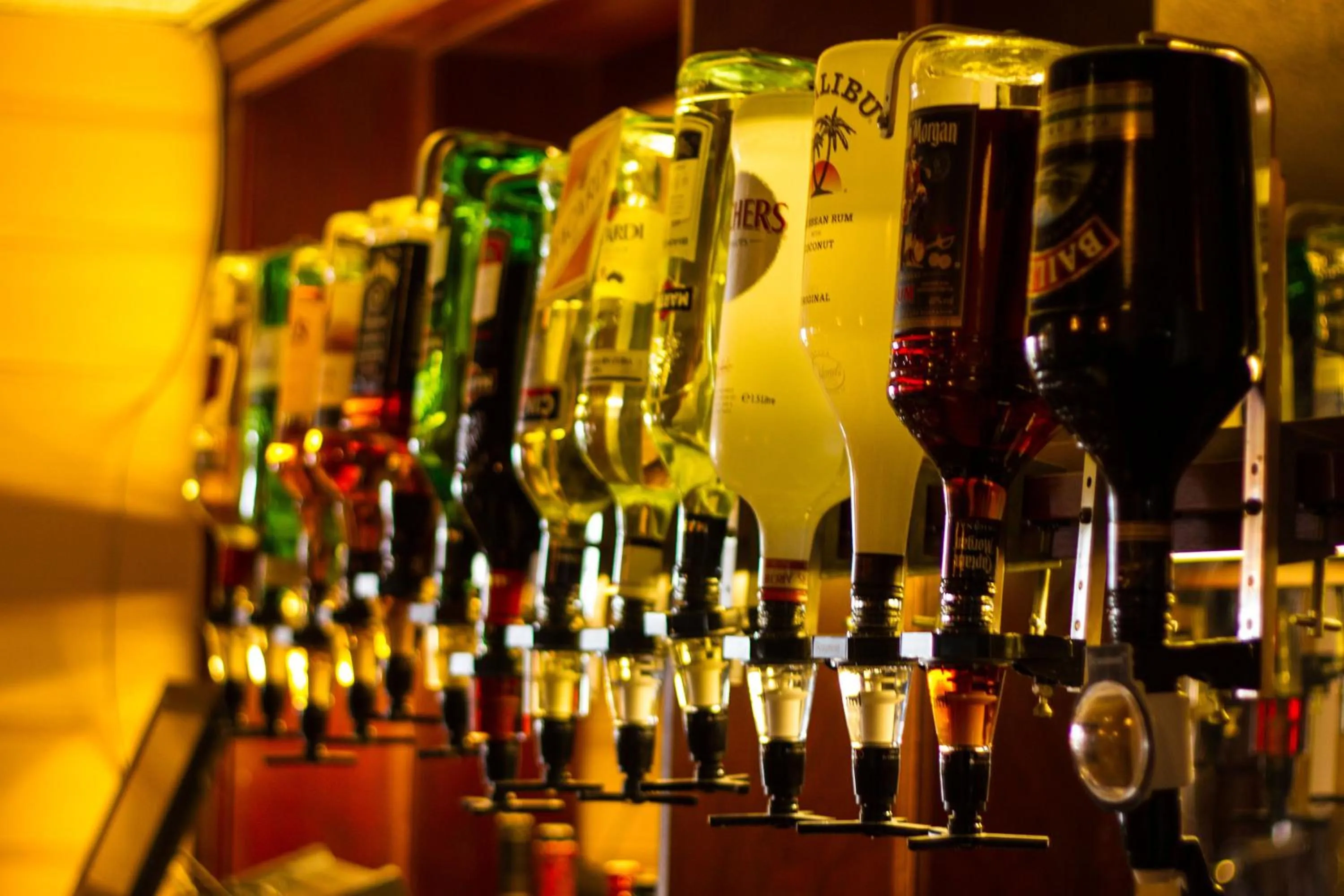 Alcoholic drinks in Baytree Hotel