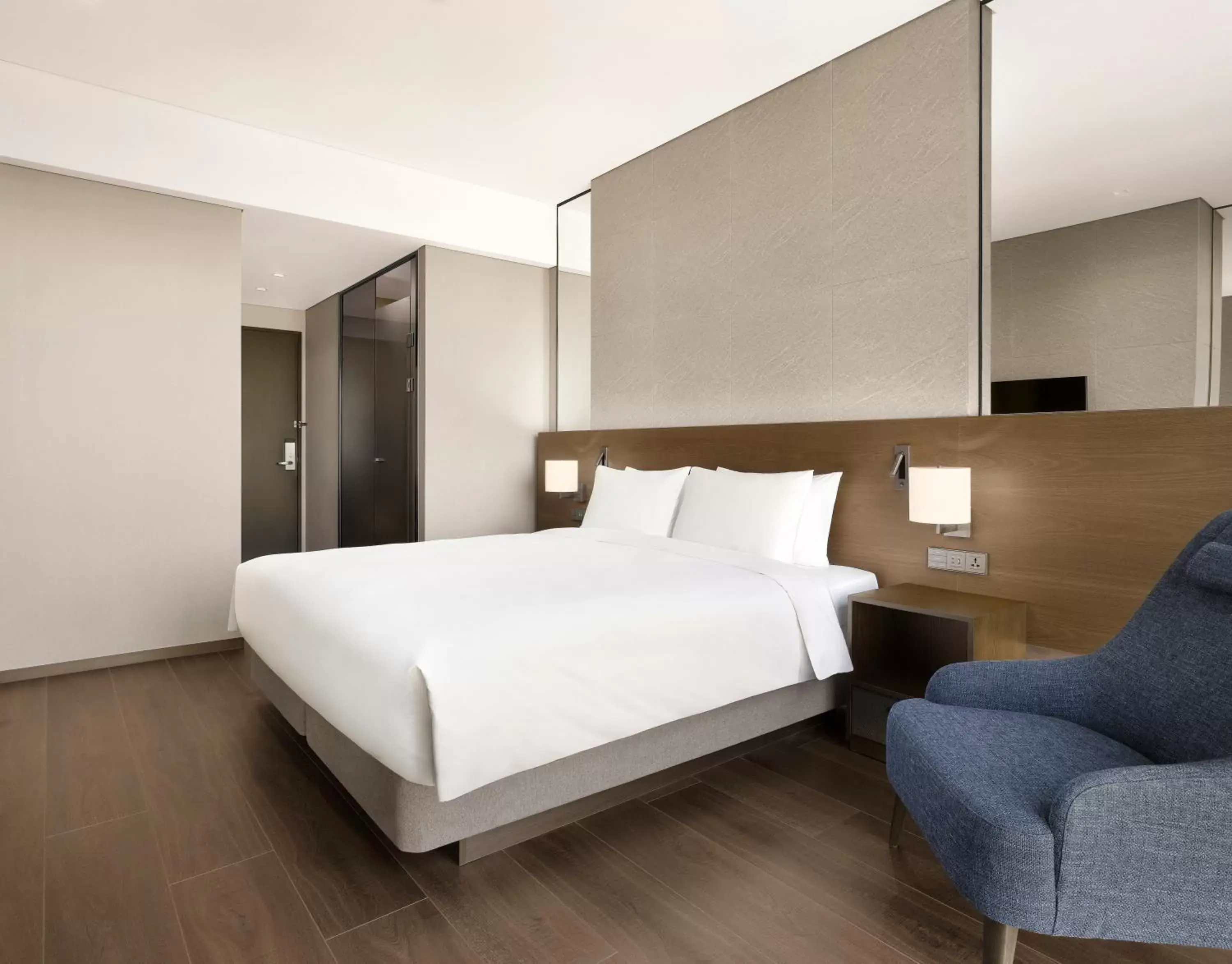 Bed in Four Points by Sheraton Suwon