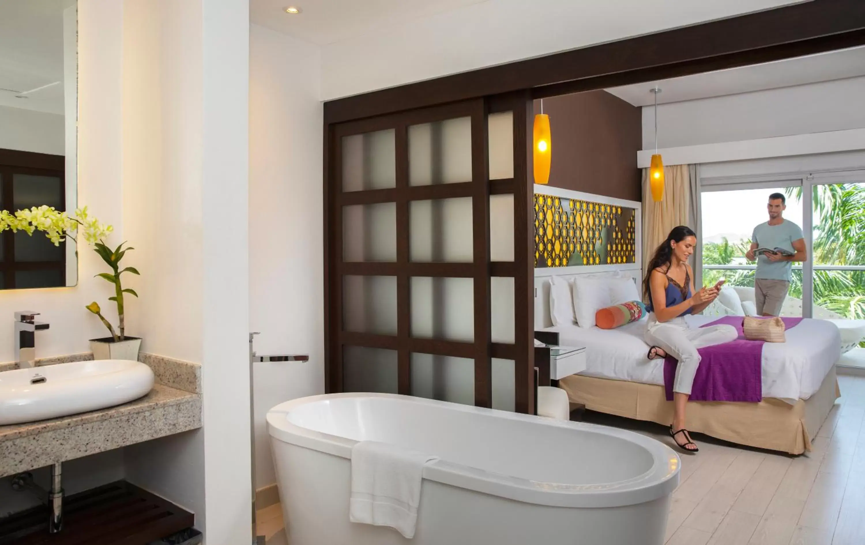 Bathroom in Hideaway at Royalton Blue Waters, An Autograph Collection all-Inclusive Resort - Adults Only