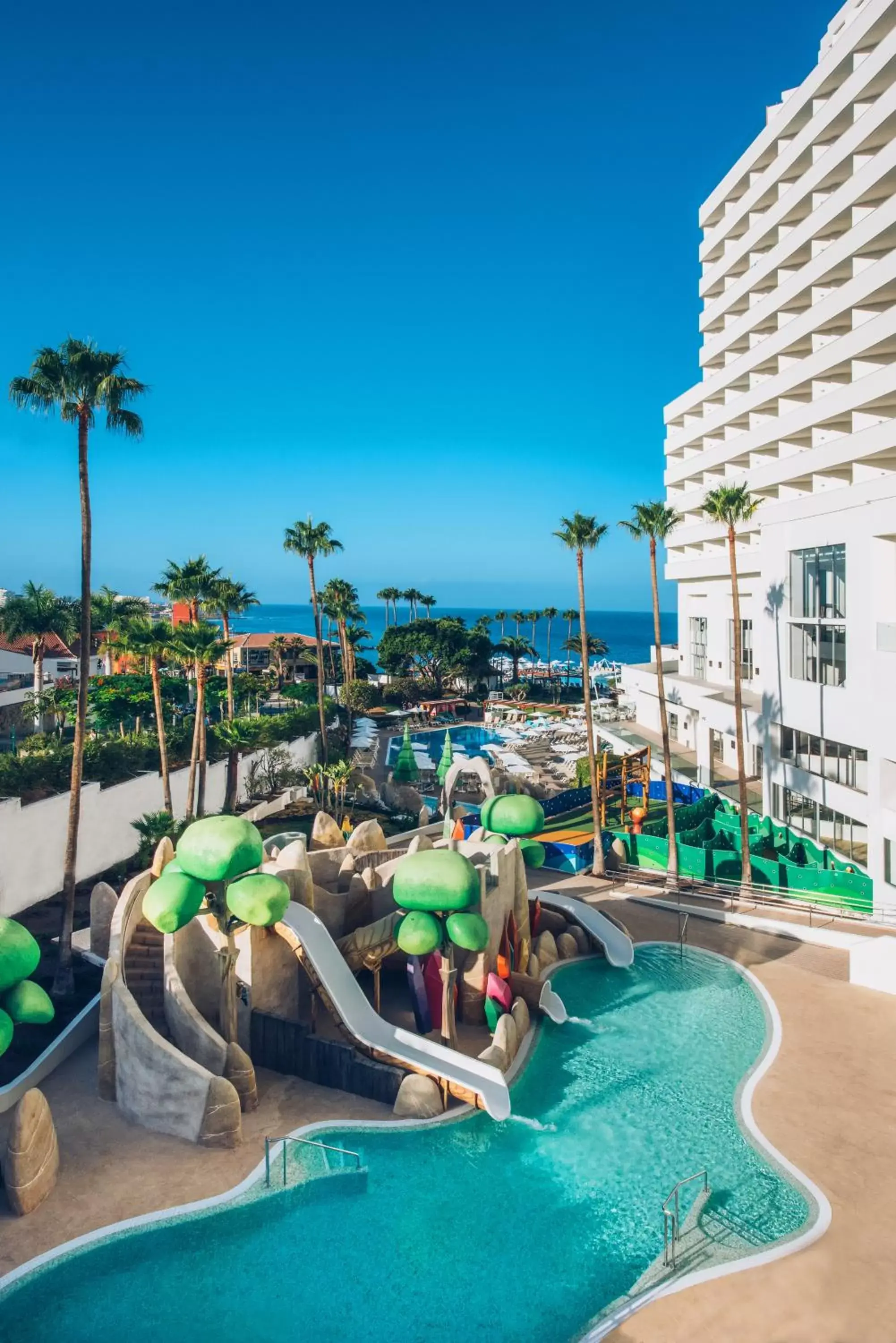 Aqua park, Swimming Pool in Iberostar Bouganville Playa