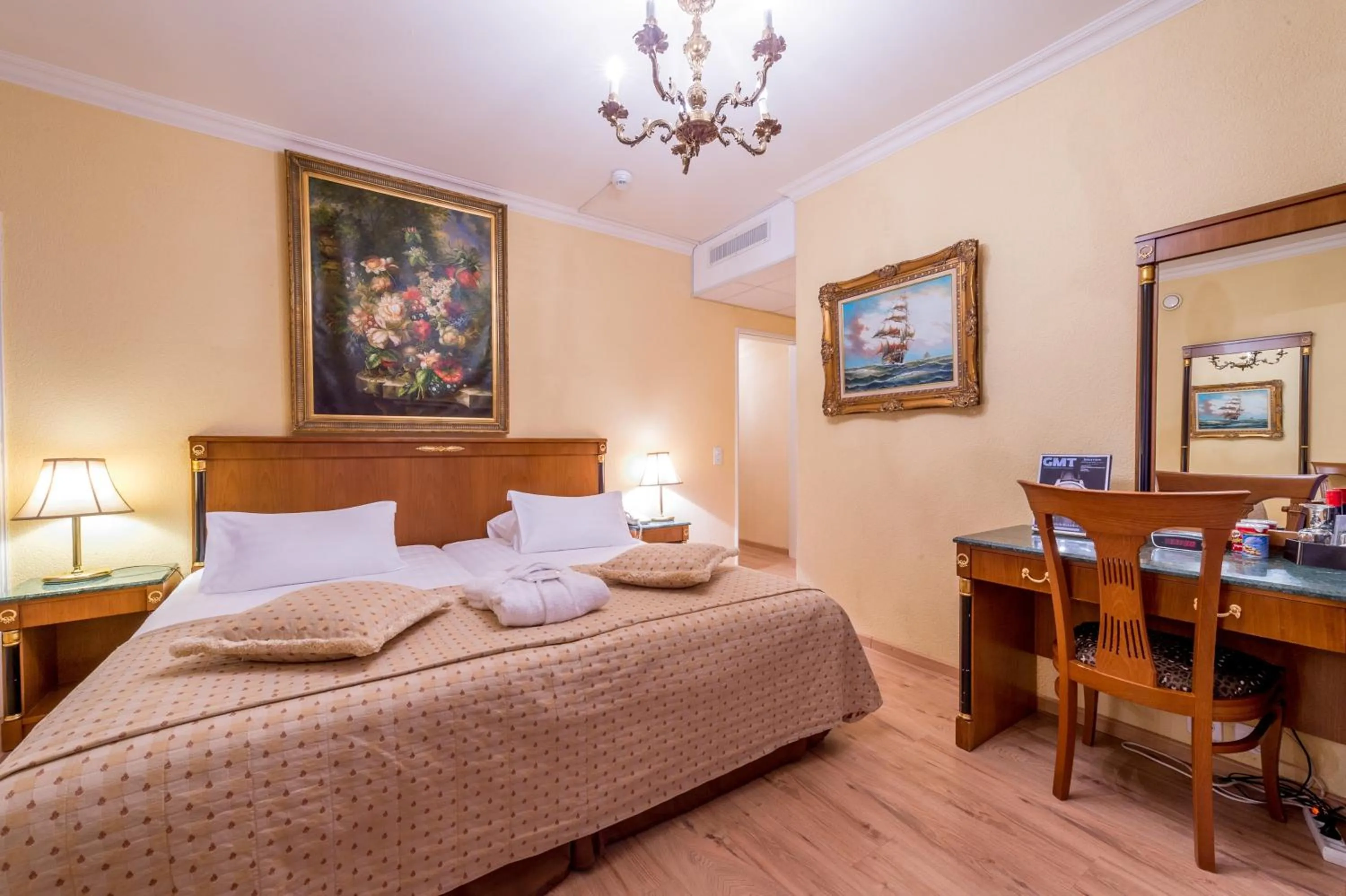 Bed in Hotel Century