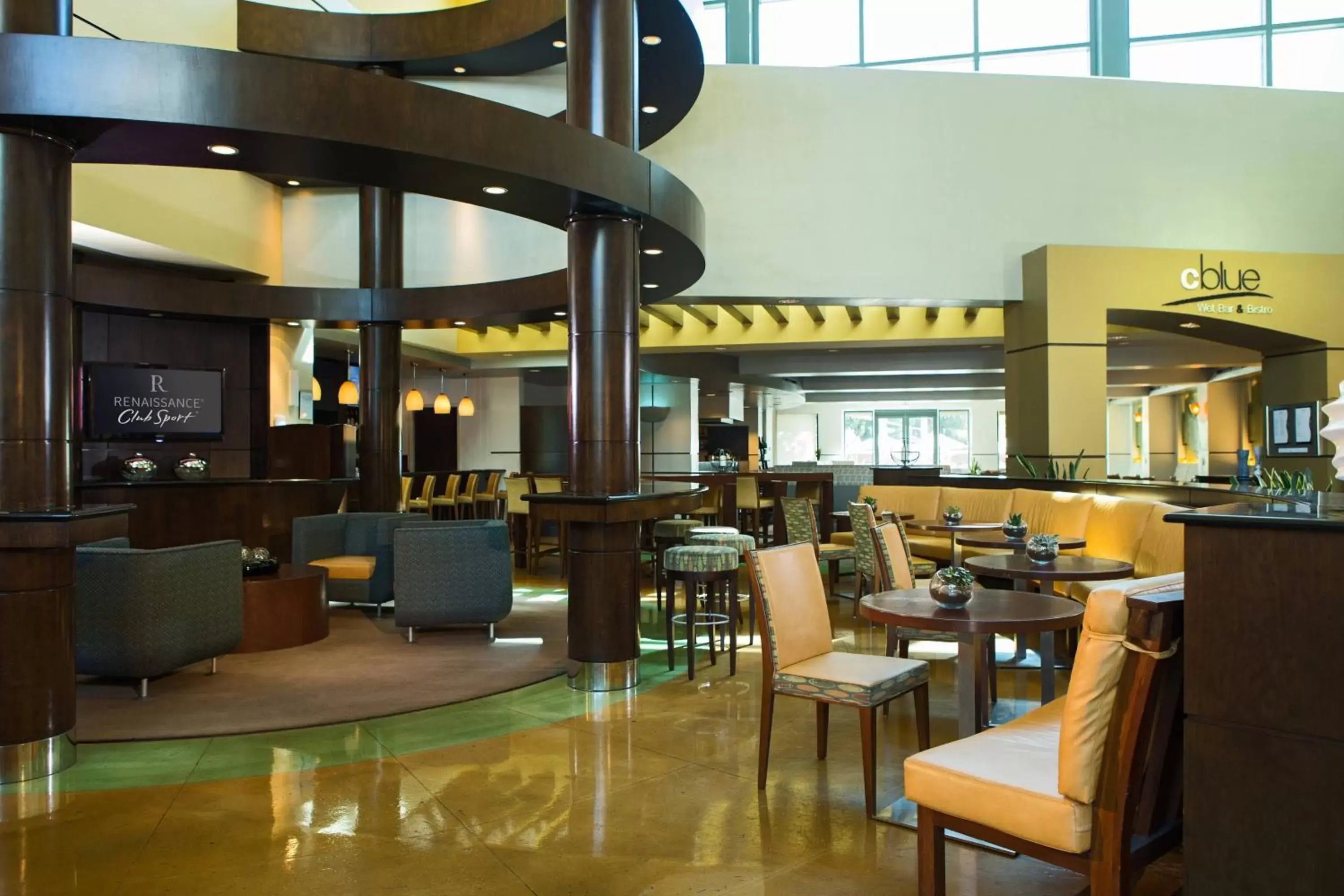 Lobby or reception, Restaurant/Places to Eat in Renaissance Walnut Creek Hotel