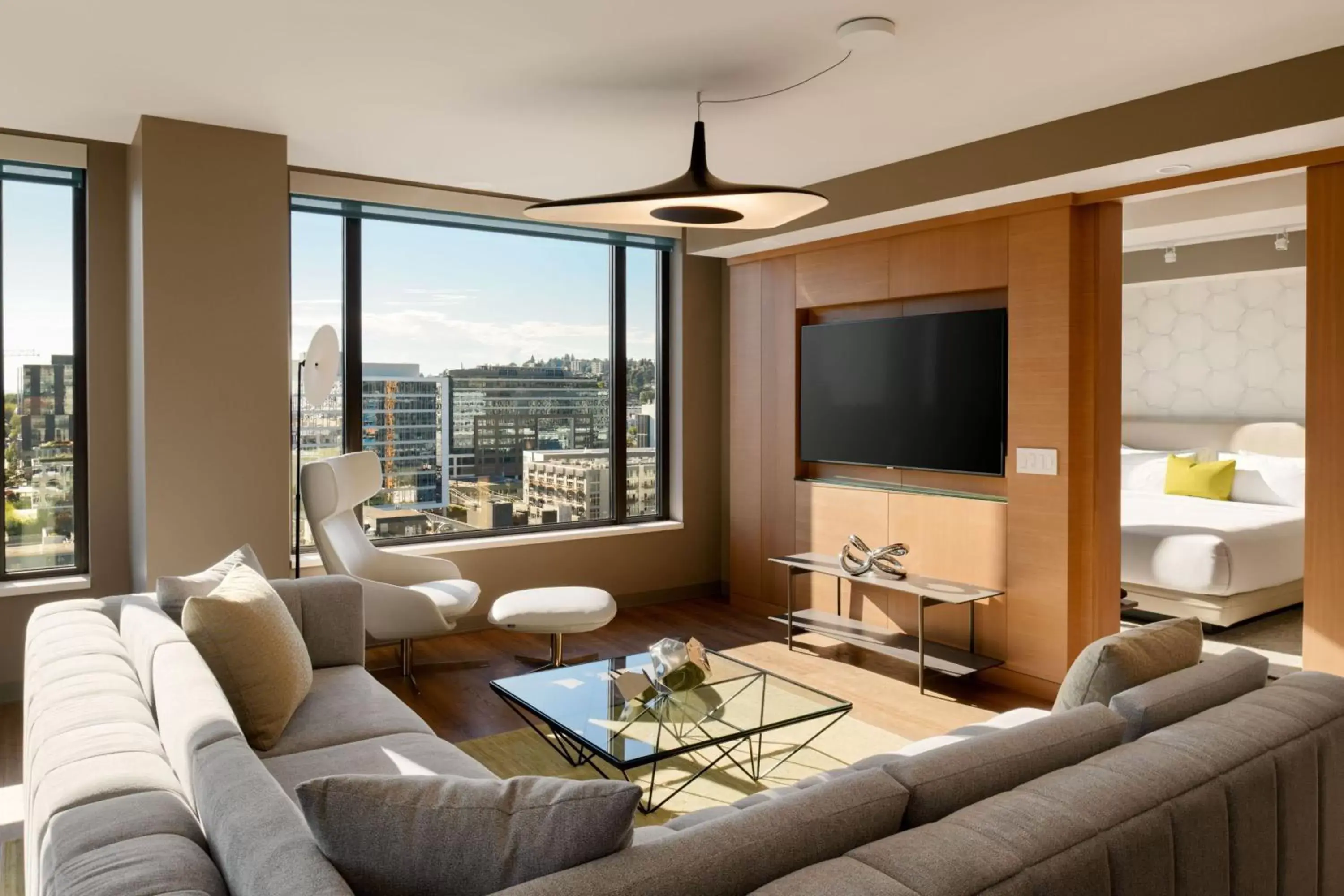 Living room, Seating Area in Astra Hotel, Seattle, A Tribute Portfolio Hotel by Marriott