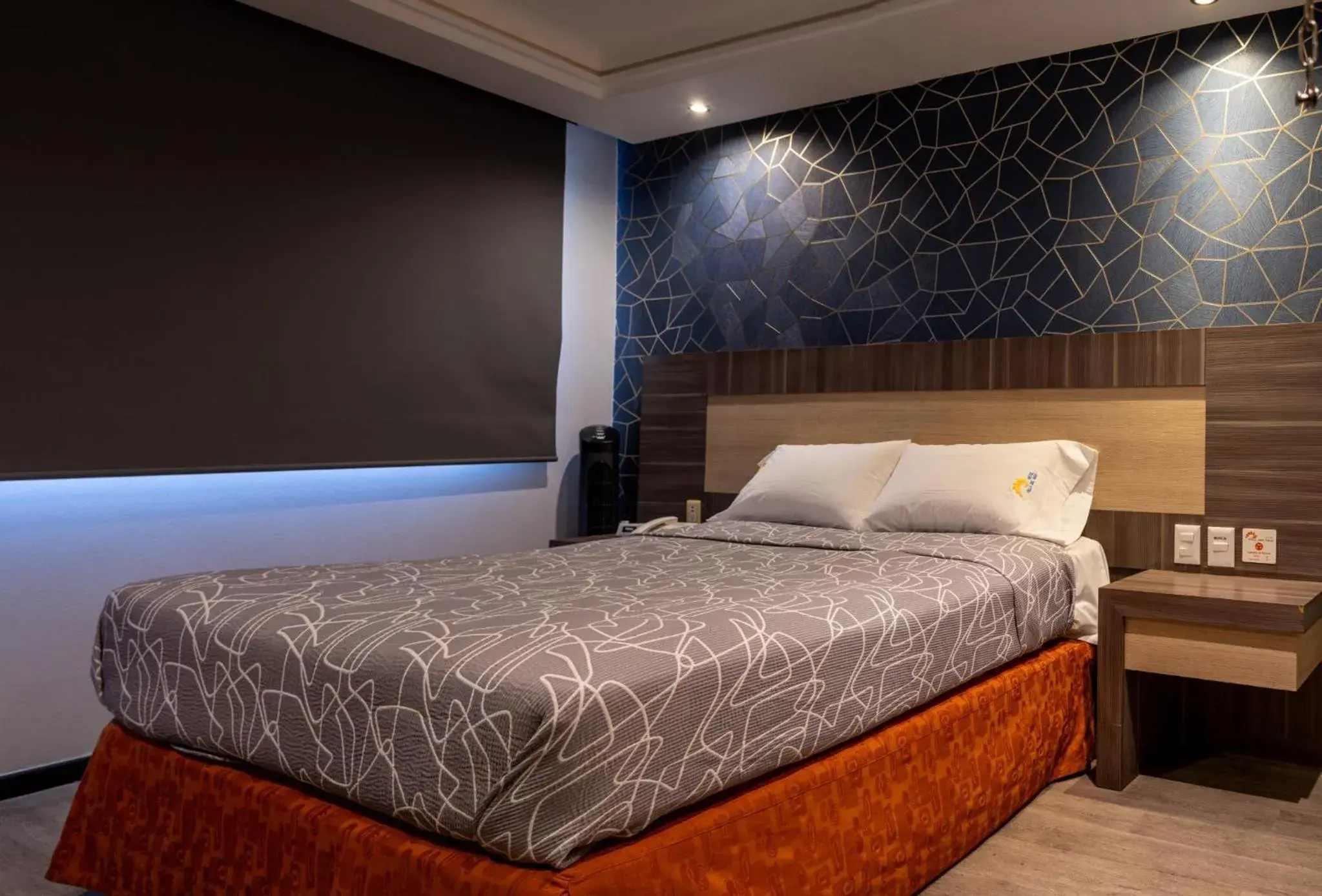 Bed in Hotel Villa del Mar