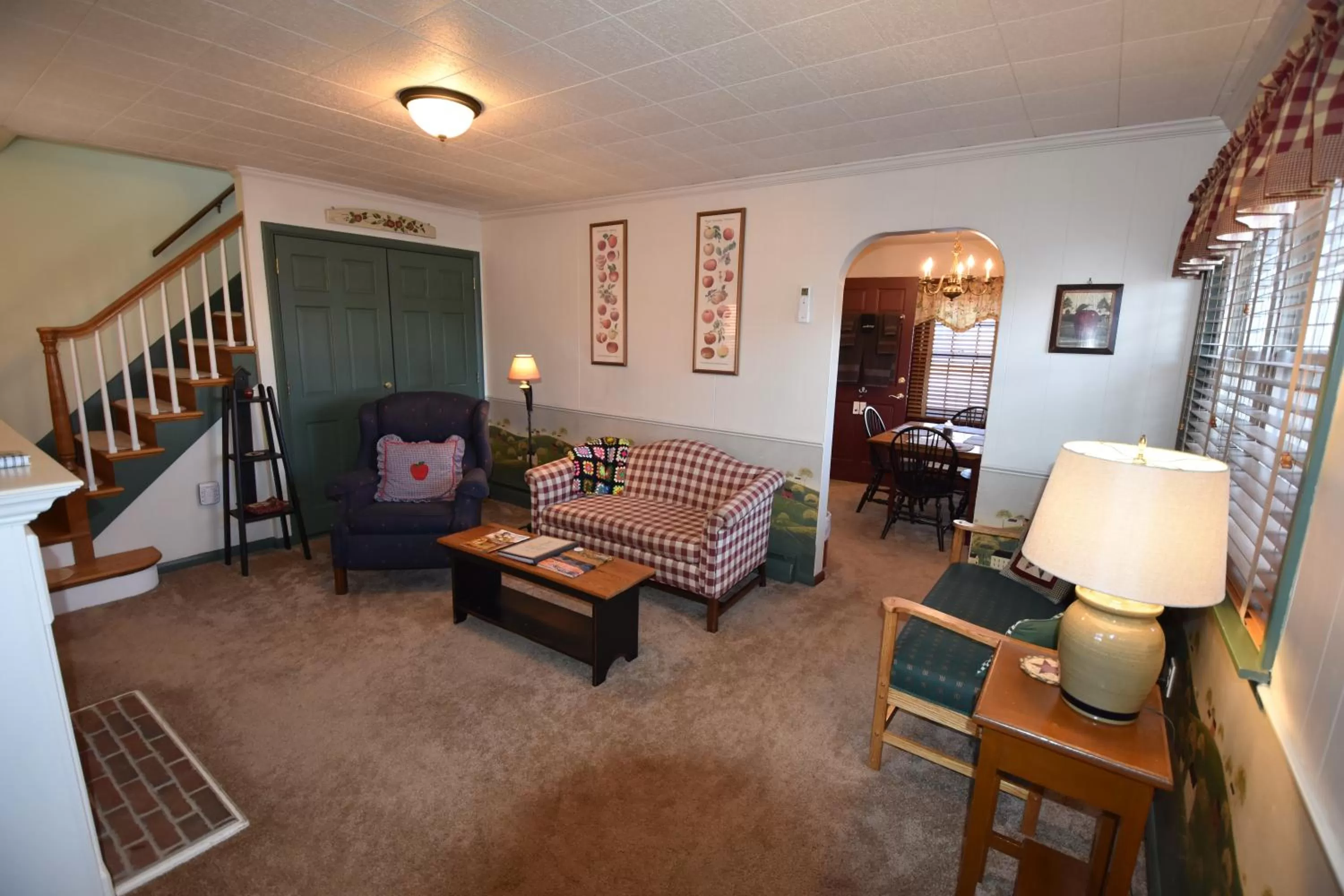 Seating Area in Apple Bin Inn