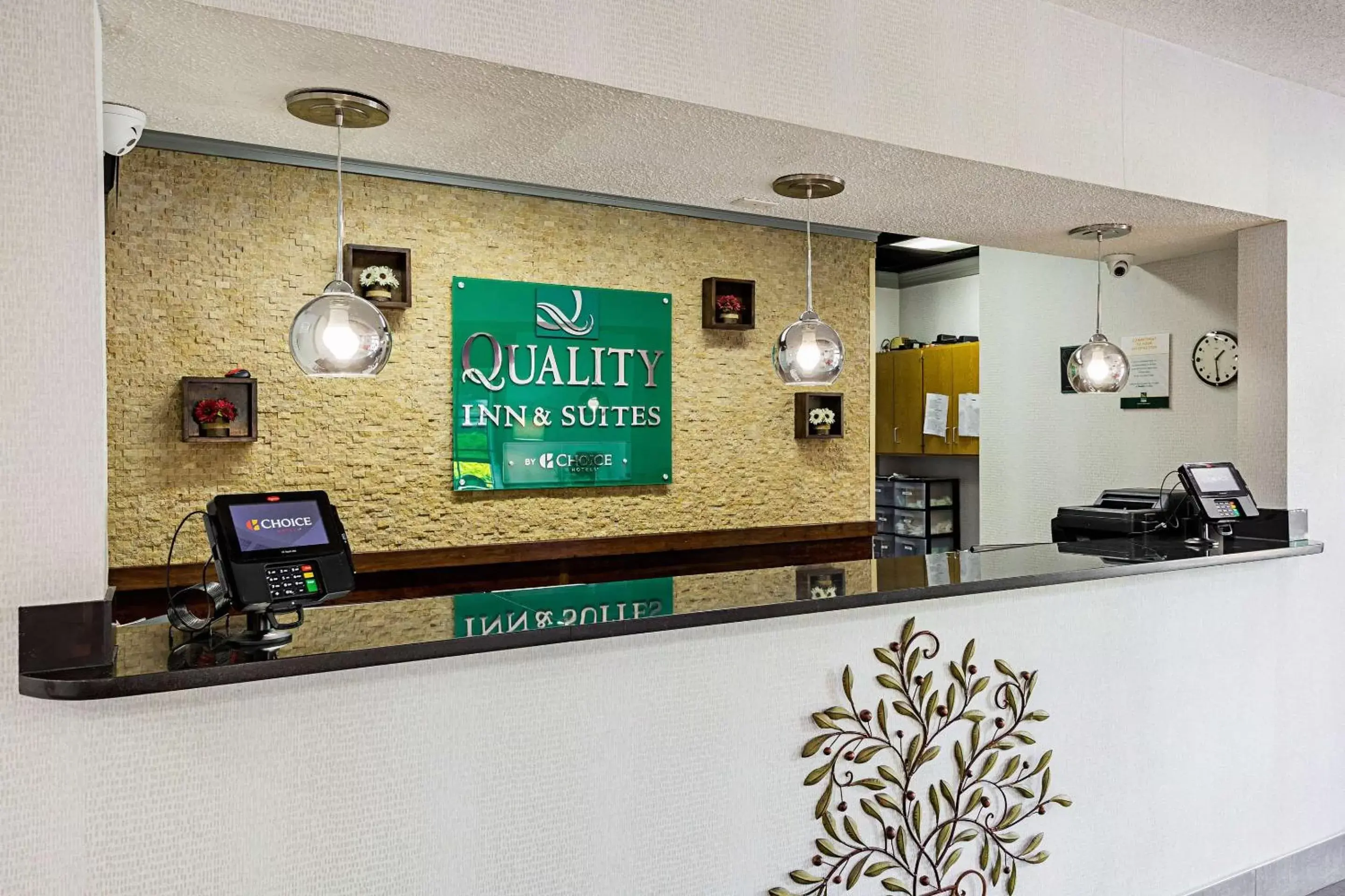 Lobby or reception, Lobby/Reception in Quality Inn & Suites Greenville - Haywood Mall