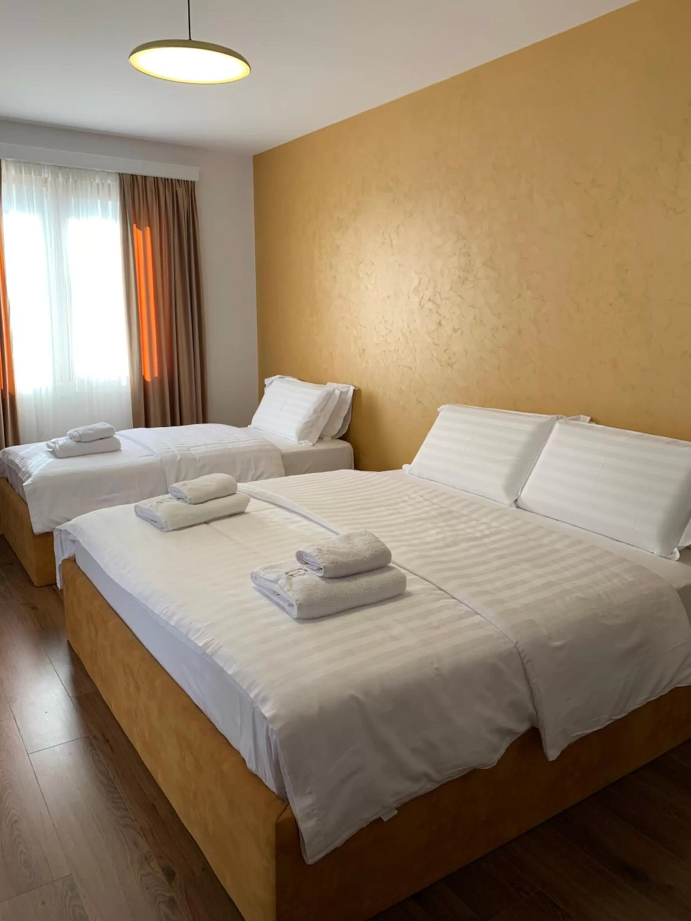 Bed in Grand Hotel Pogradec