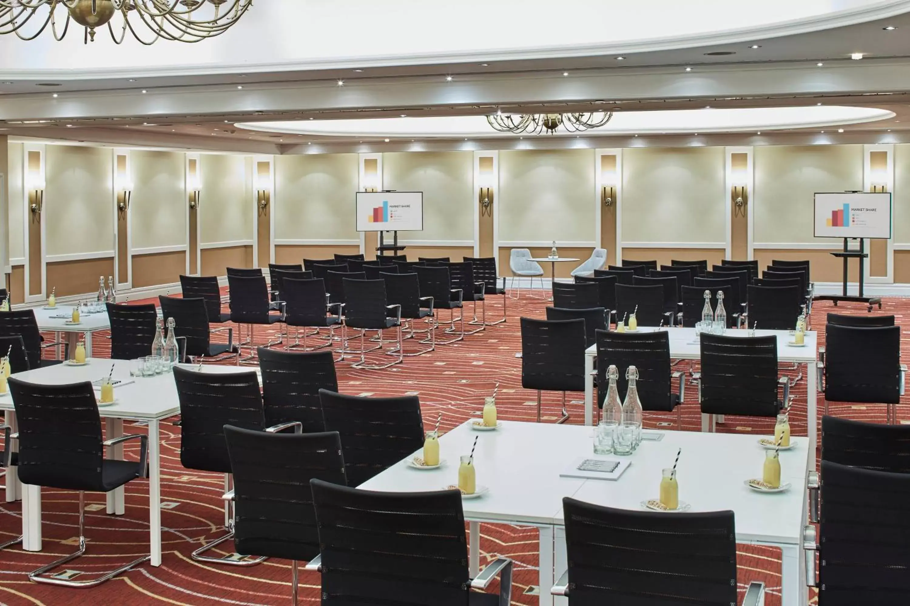 Meeting/conference room, Restaurant/Places to Eat in Portsmouth Marriott Hotel