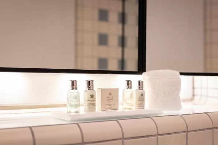 towels in The Goodenough Hotel London