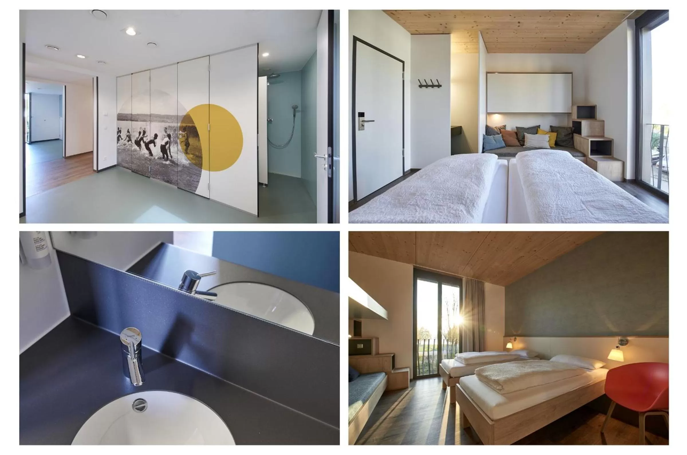 Bed in Radhotel am Gleis