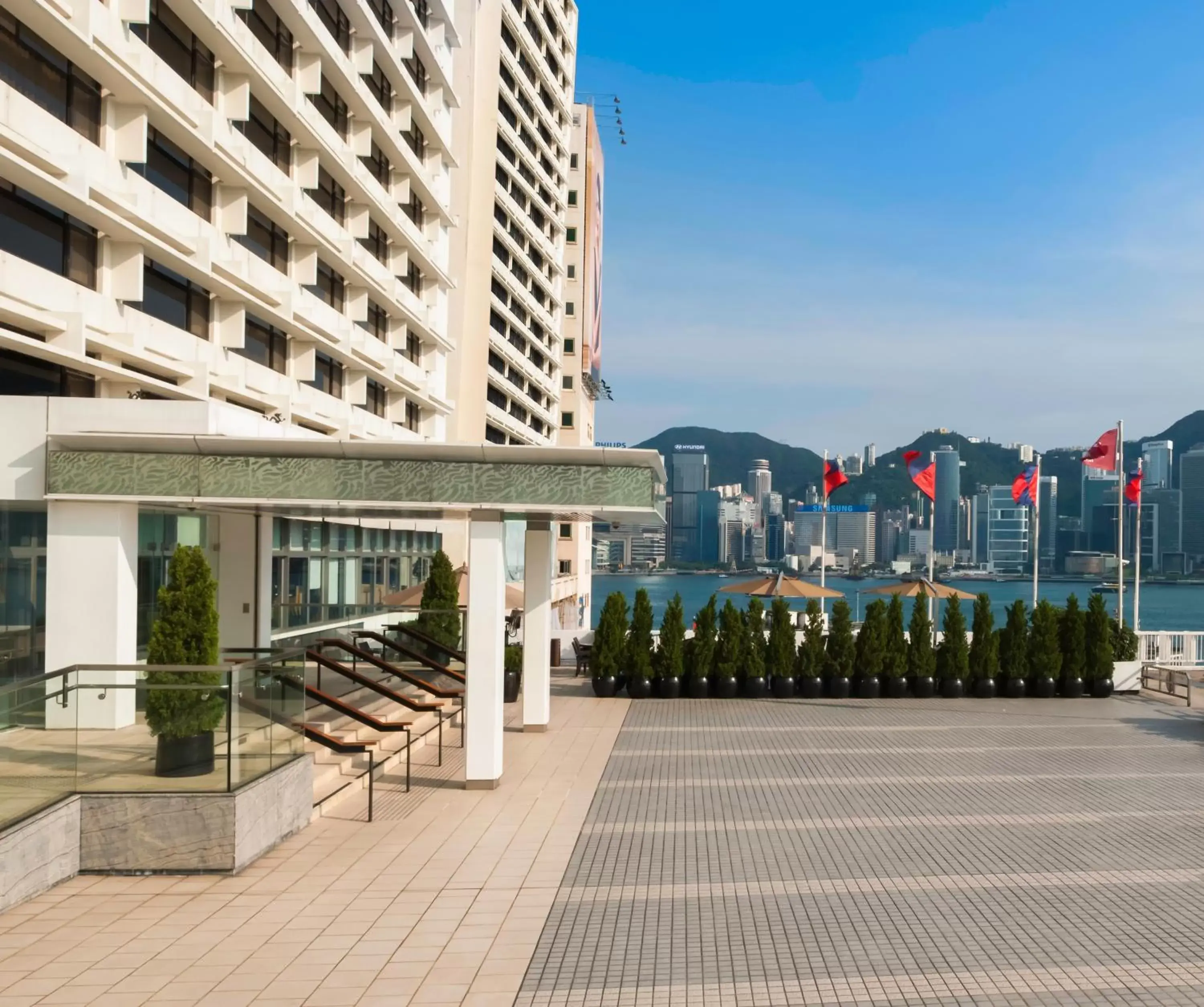 Facade/entrance in Marco Polo Hongkong Hotel