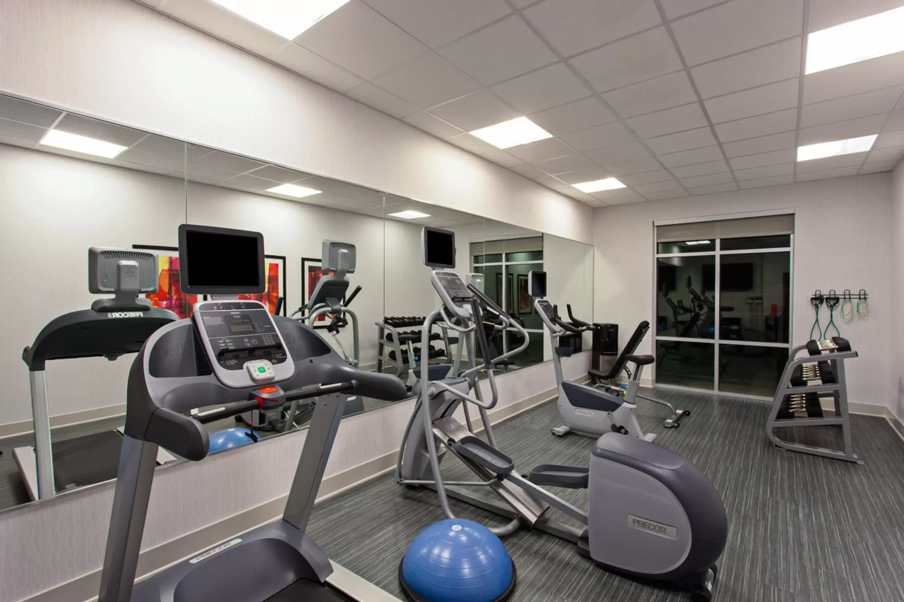 Fitness centre/facilities, Fitness Center/Facilities in Holiday Inn Express & Suites Anaheim Resort Area, an IHG Hotel