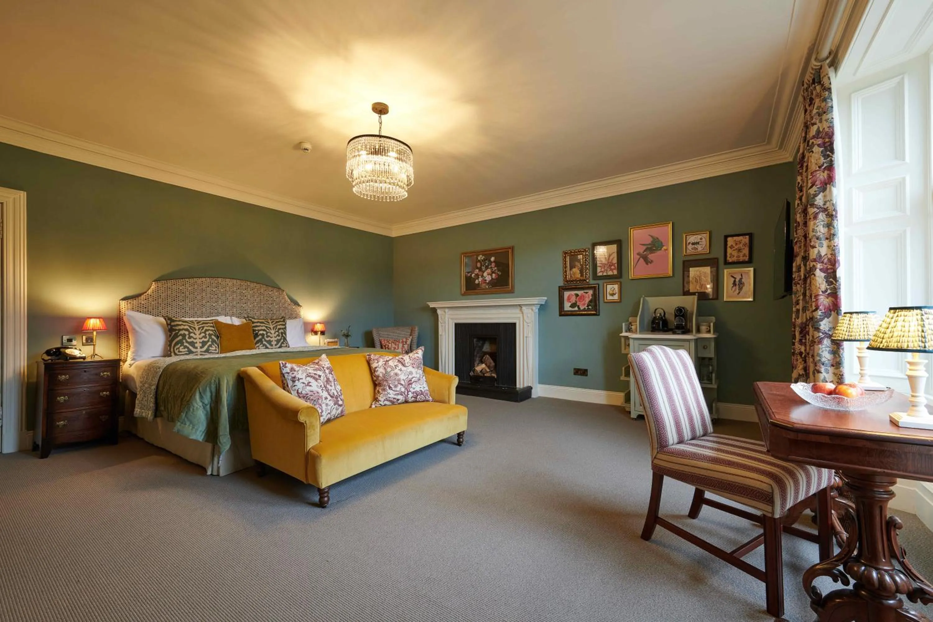 Bedroom, Bed in Cromlix