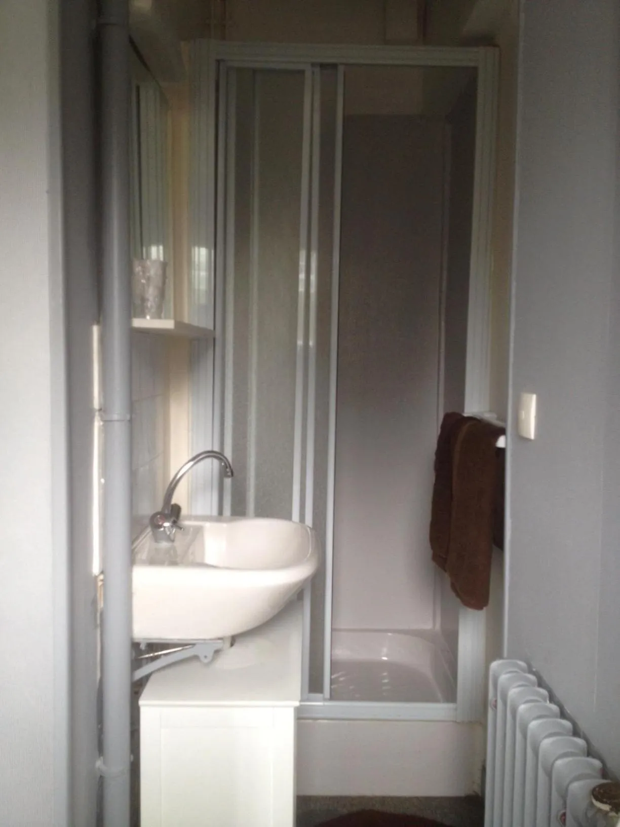 Bathroom in Hotel Moderne